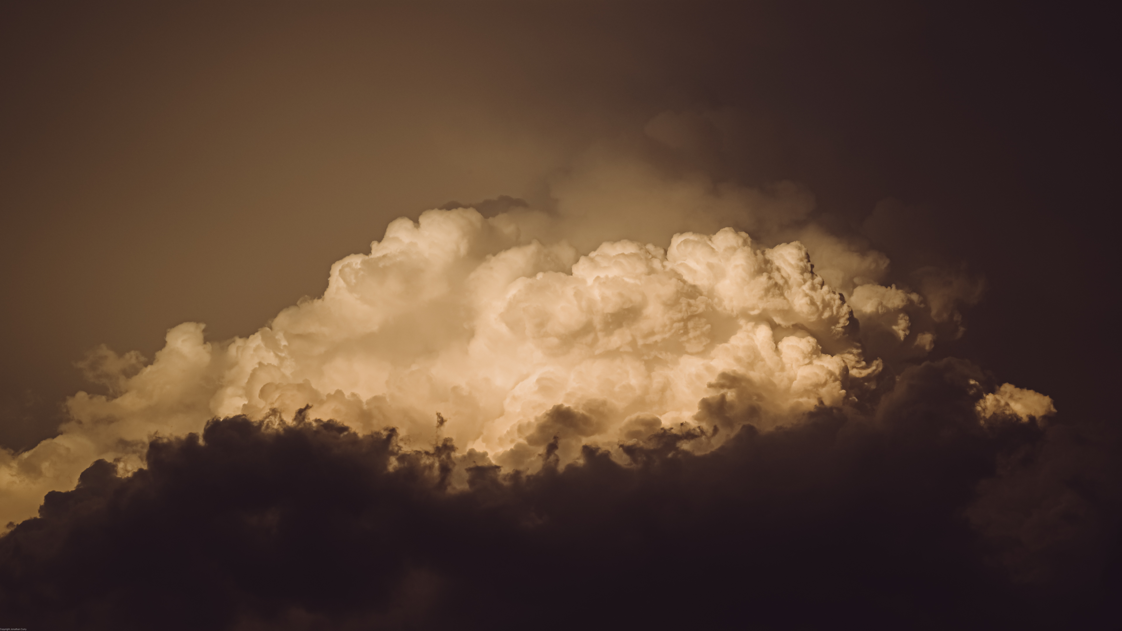 General 3840x2160 clouds landscape nature monochrome outdoors thunder storm photography 50mm minimalism sky simple background Jonathan Curry