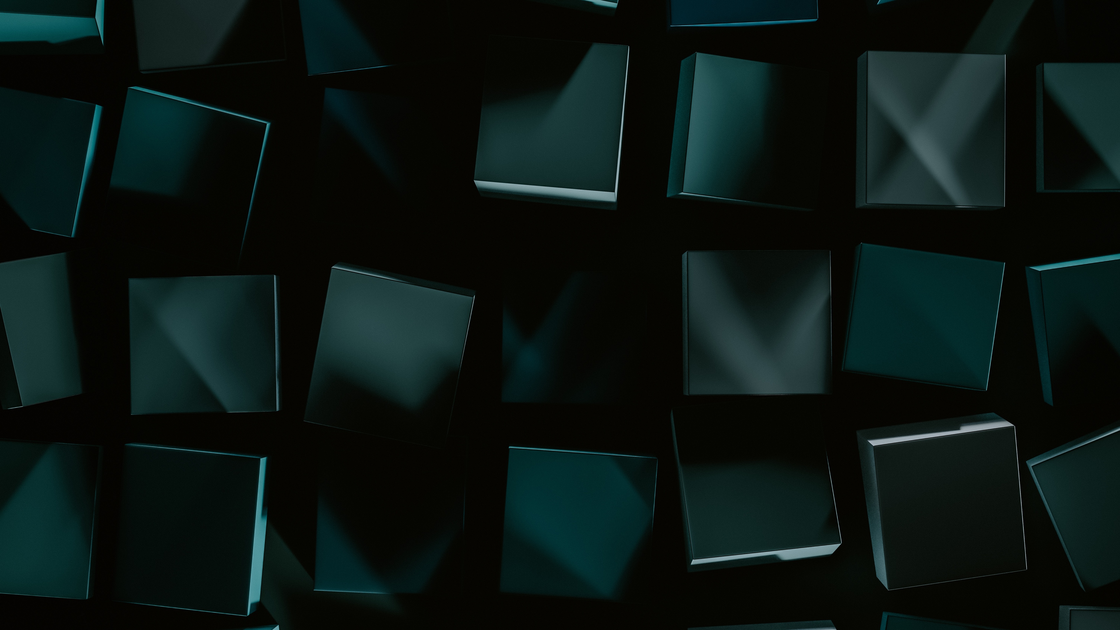 General 3840x2160 abstract minimalism digital art square dark background