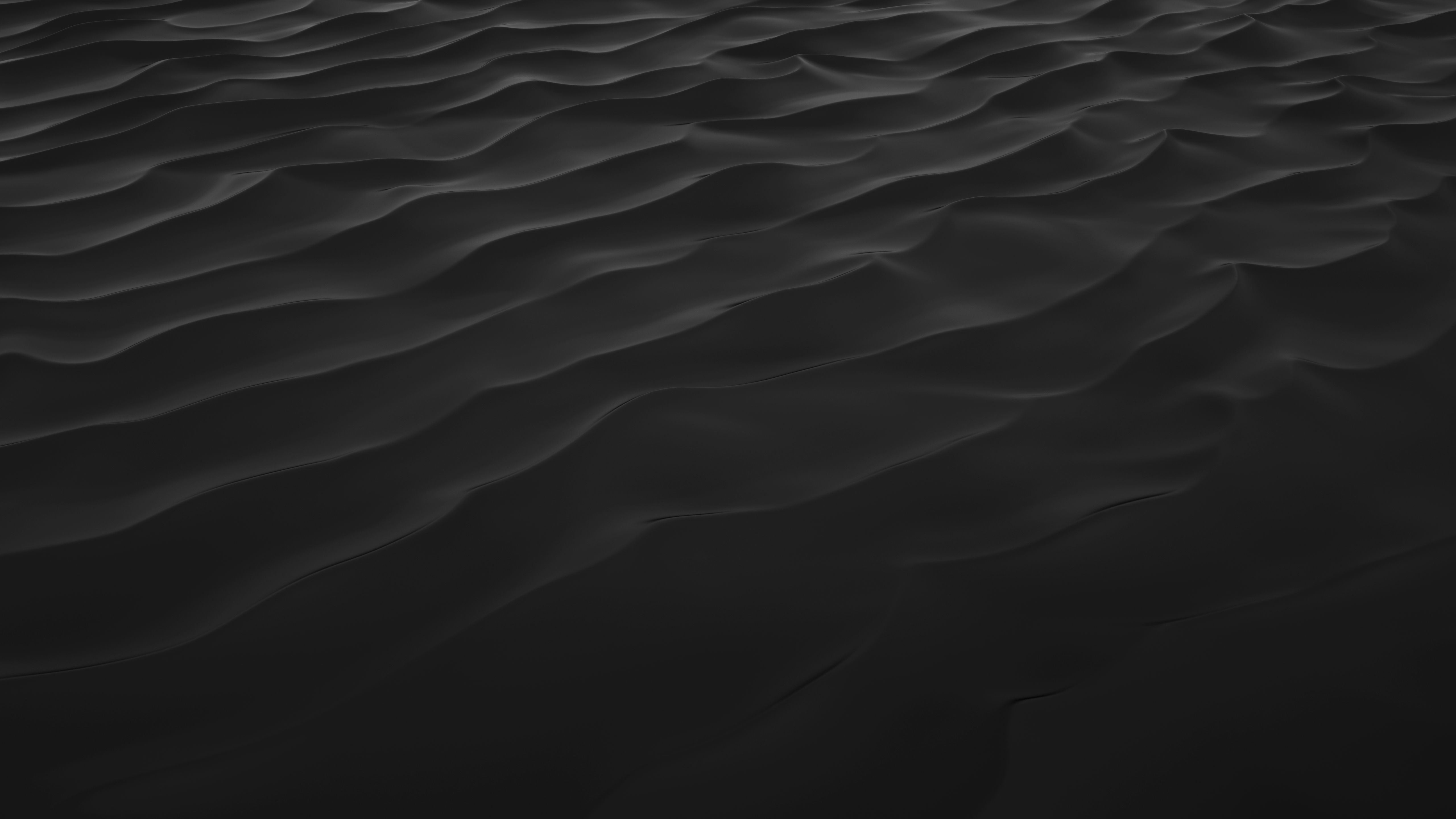 General 5120x2880 texture monochrome waves simple background minimalism black