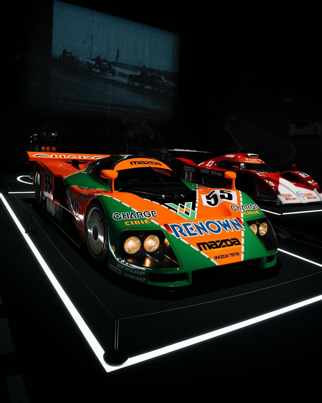 General 1080x1349 Le Mans racing stripes Le Mans Prototype Mazda Mazda 787B Japanese cars race cars livery