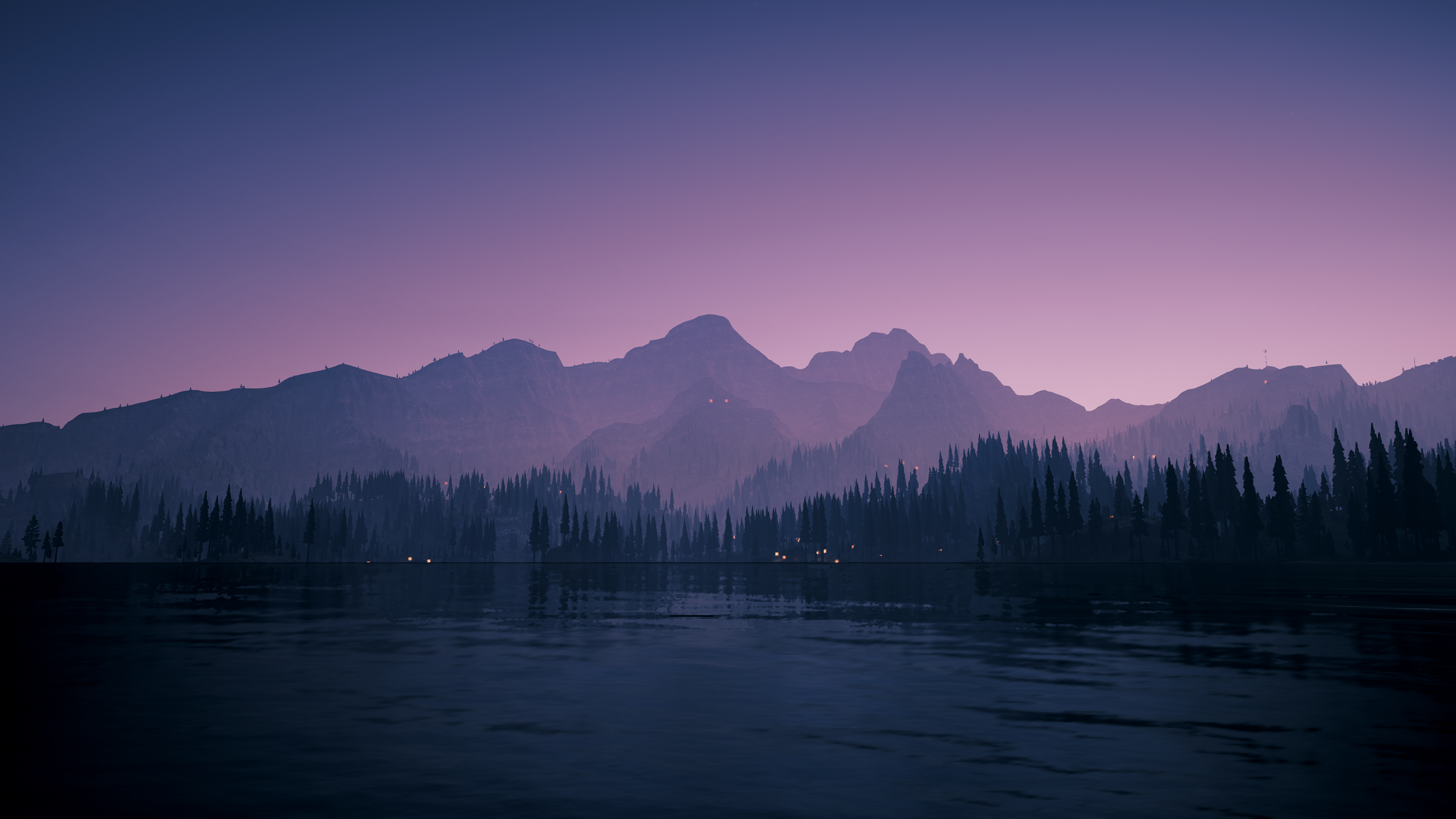 Far Cry 5, sunset, mountains, nature, video games | 2560x1440 Wallpaper -  