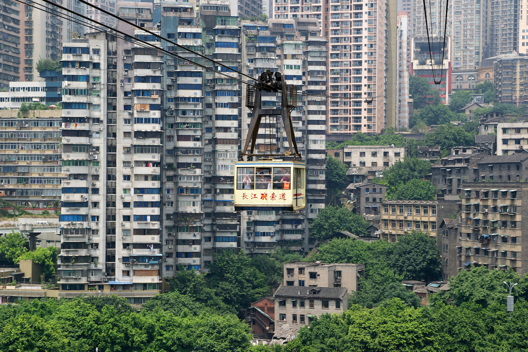 General 1843x1229 city urban building sprawl China cable car cable cars