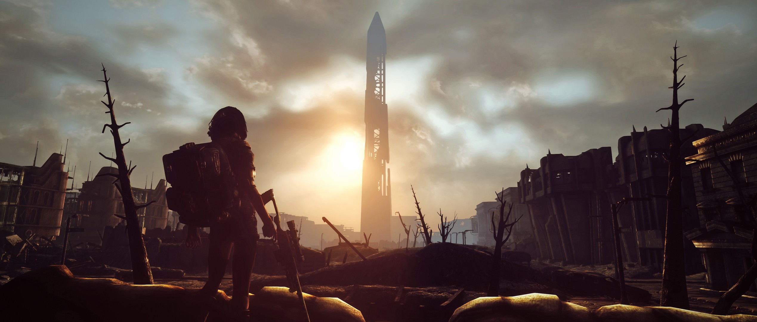 General 2538x1080 Fallout 3 video games PC gaming apocalyptic