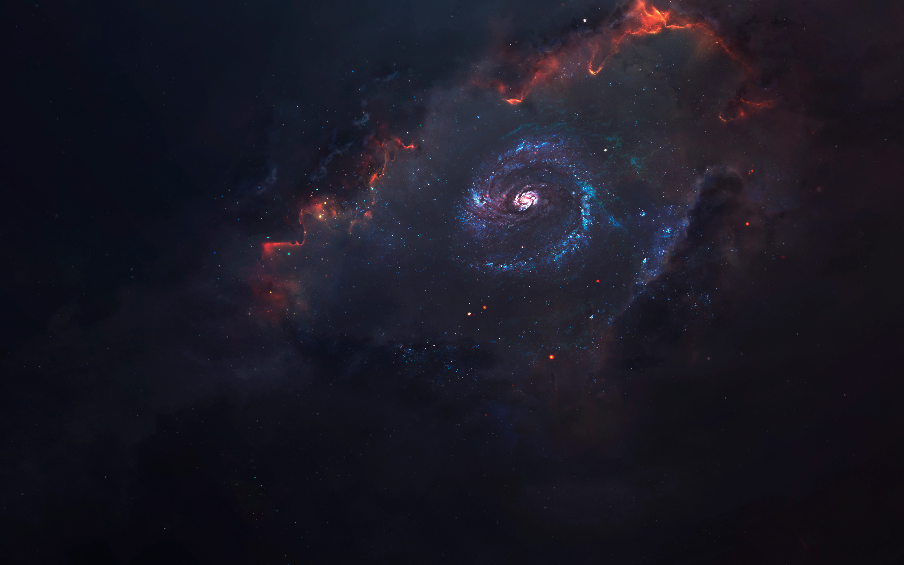General 3840x2400 galaxy universe space CGI