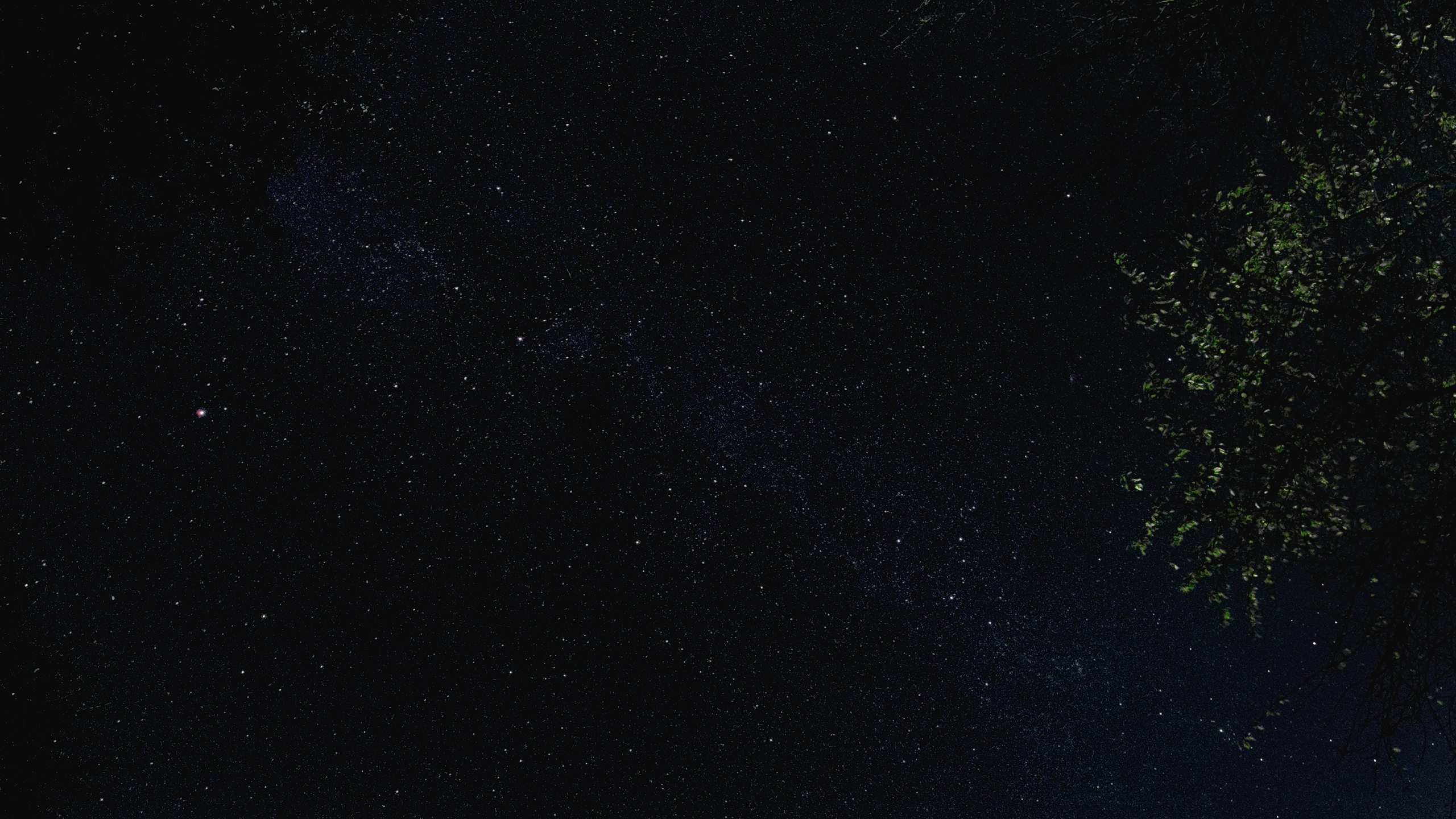 General 2560x1440 night stars Milky Way sky