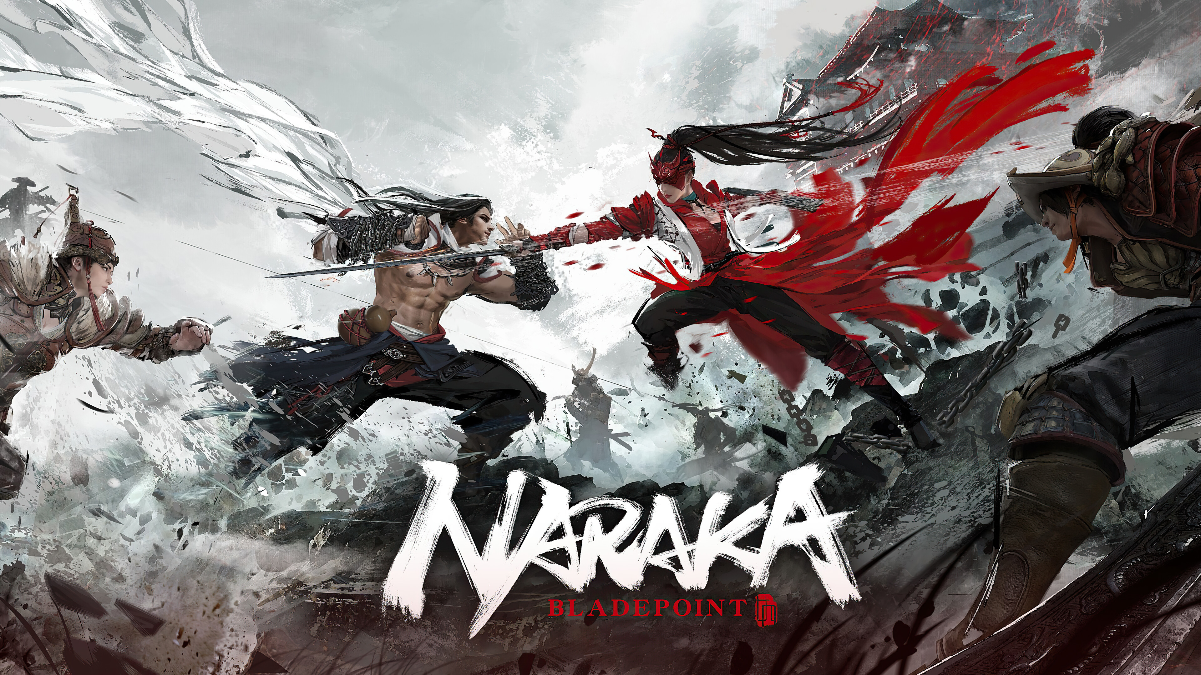 General 3840x2160 video game art Naraka: Bladepoint digital art fantasy warrior