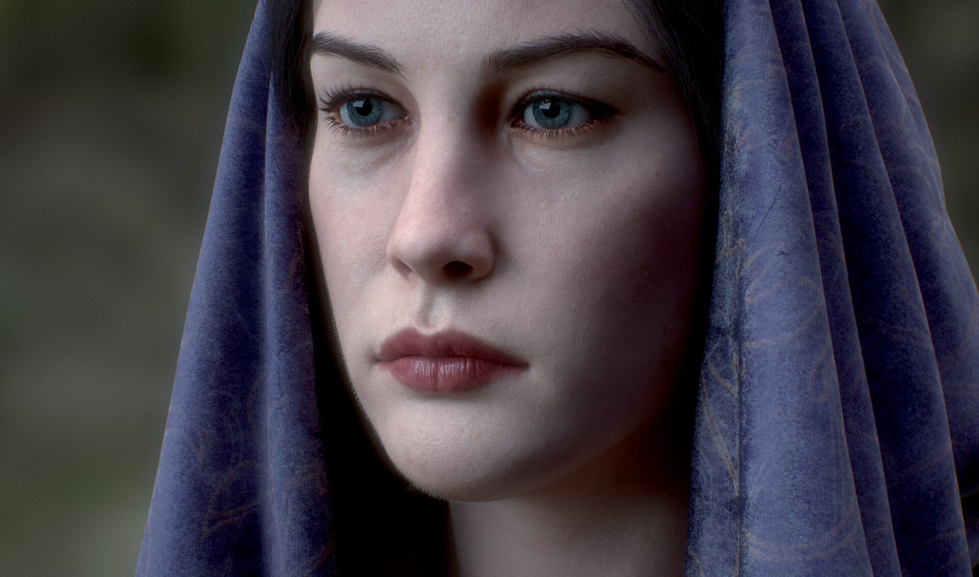 People 1920x1133 women face Arwen Liv Tyler The Lord of the Rings blue eyes elves actress