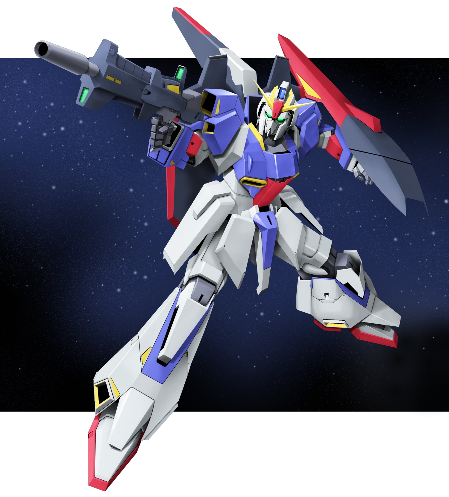 Anime 1500x1663 anime Super Robot Taisen Mobile Suit Zeta Gundam Zeta Gundam digital art artwork fan art mechs
