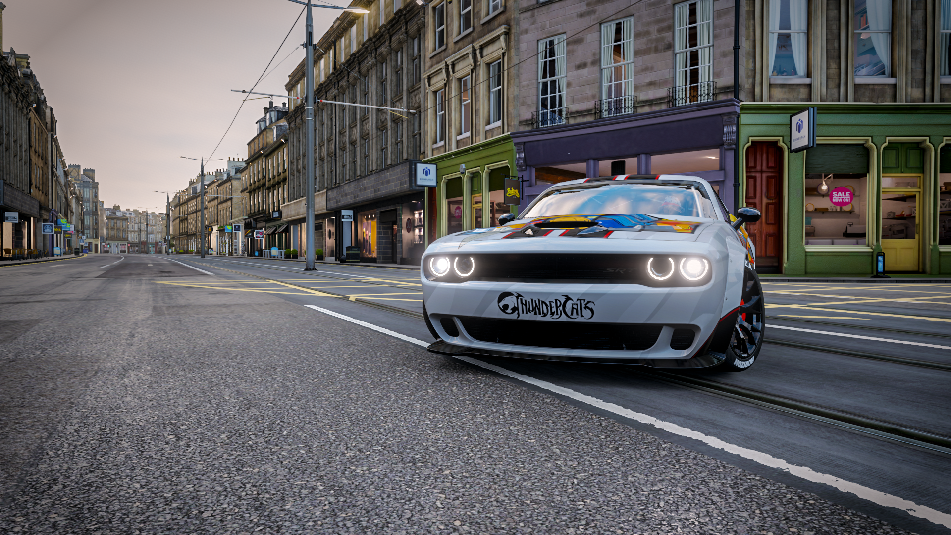 General 1920x1080 Forza Horizon 4 car X box One X screen shot video games American cars muscle cars Dodge Dodge Challenger