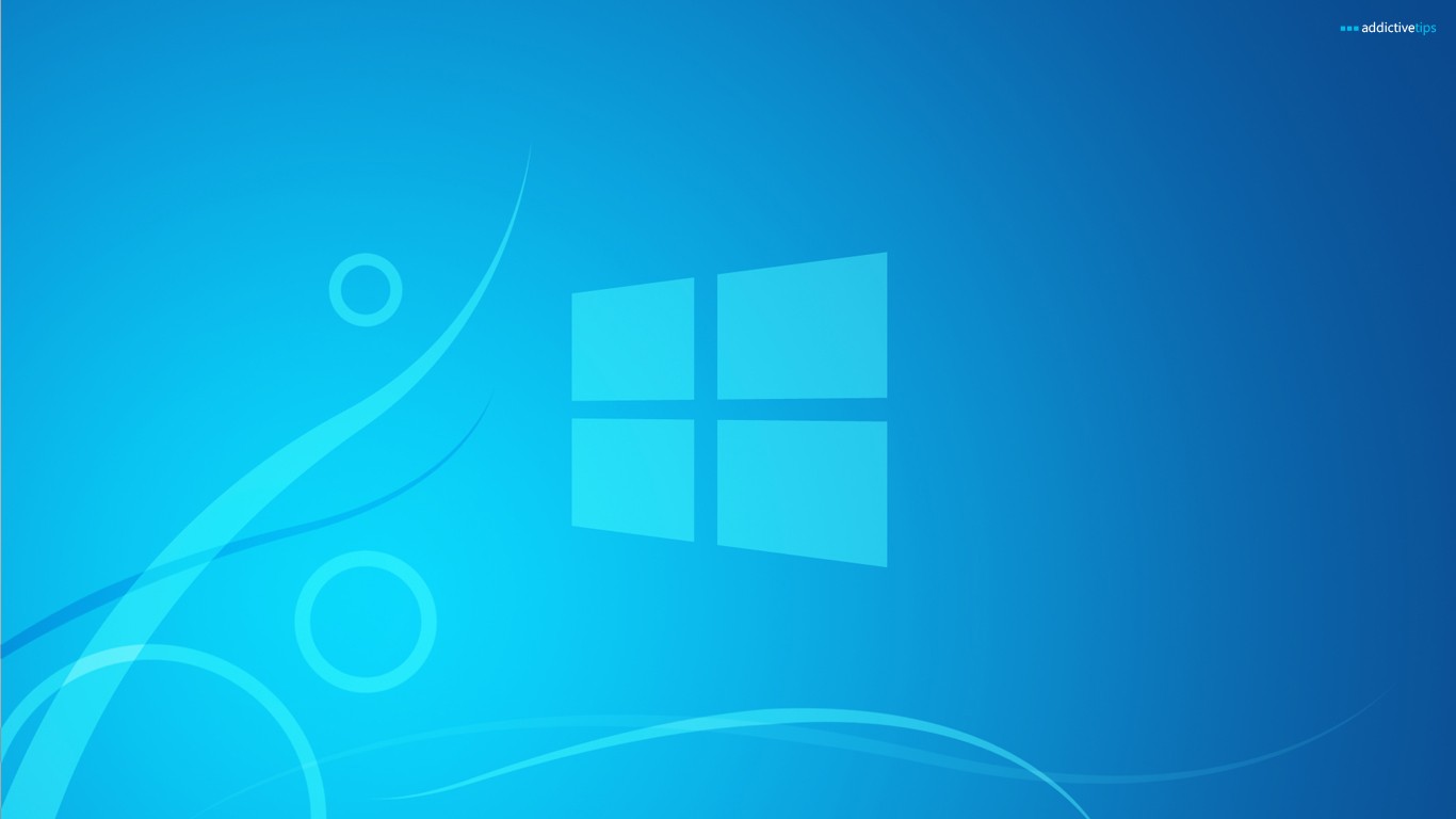 General 1366x768 simple background blue background logo gradient Microsoft Windows Microsoft operating system