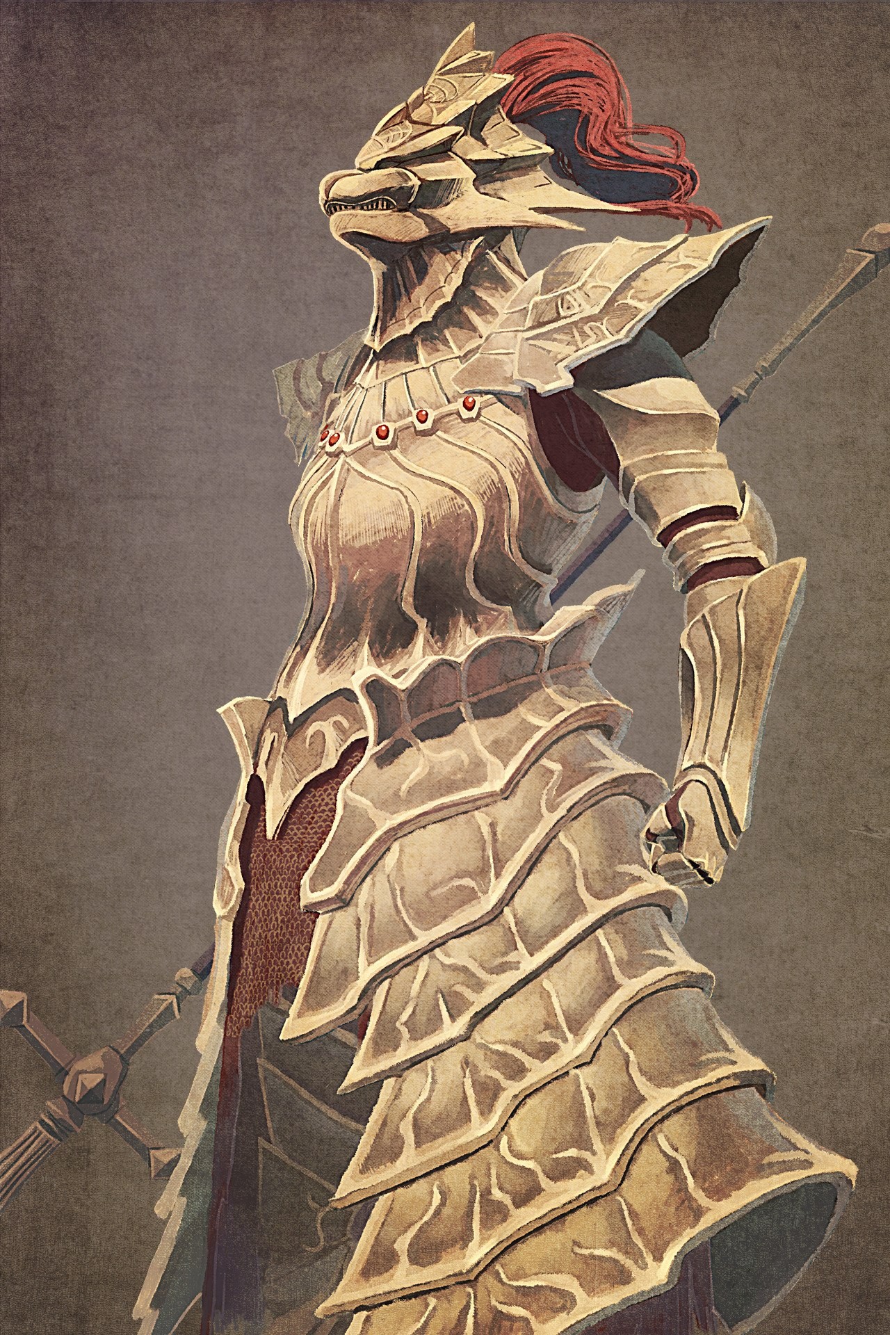 General 1280x1920 Dark Souls ornstein video games Dragon Slayer Ornstein knight From Software video game art fantasy art fantasy armor