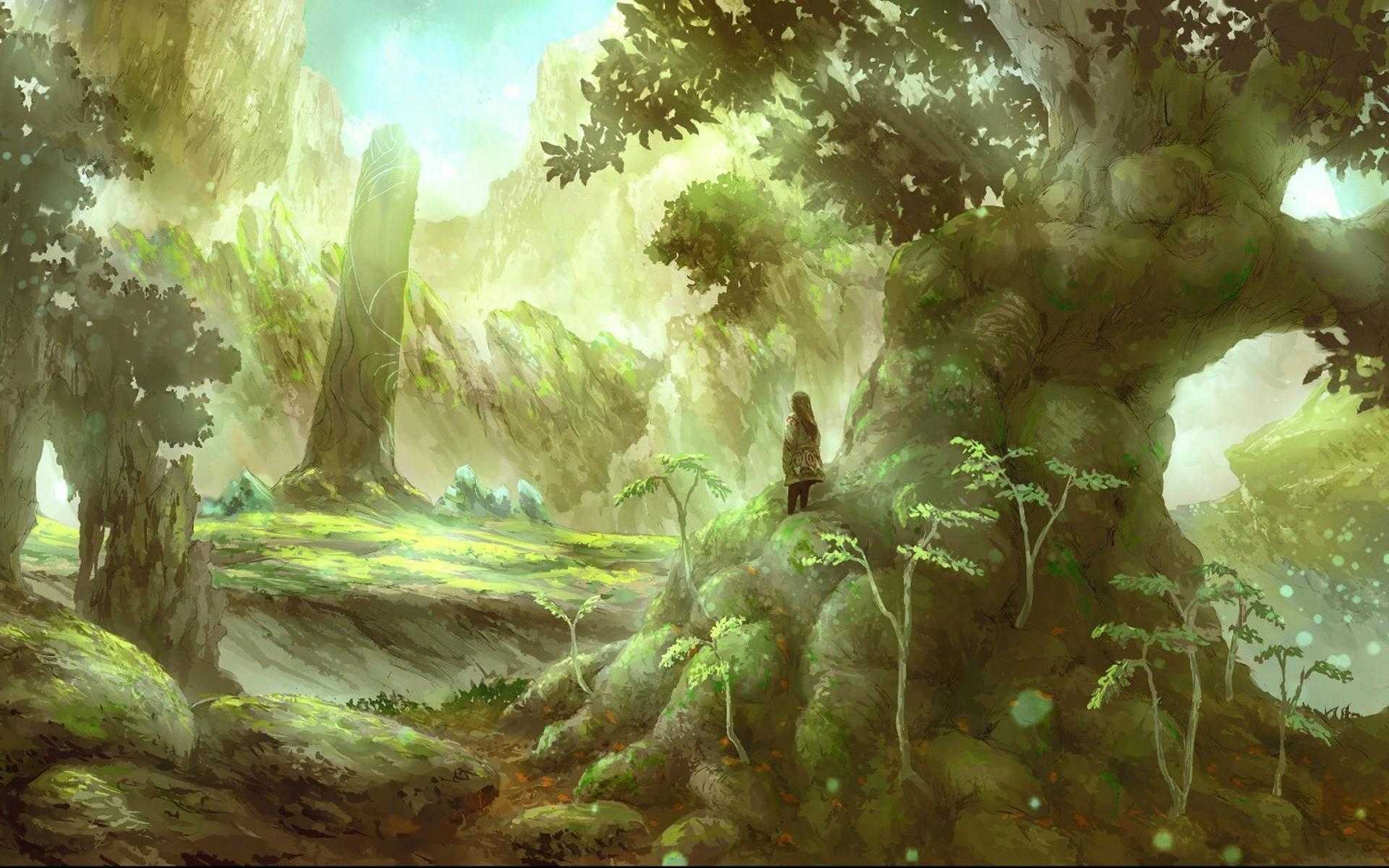 General 1920x1200 fantasy art landscape nature artwork