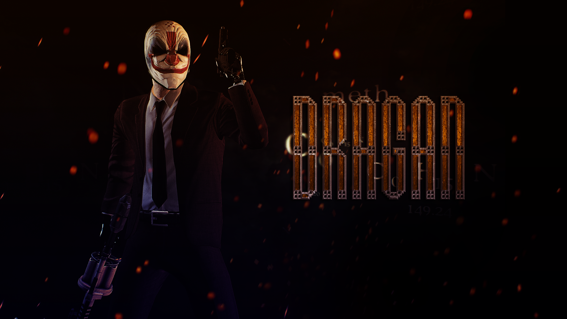 General 1920x1080 Payday 2 video games video game art mask