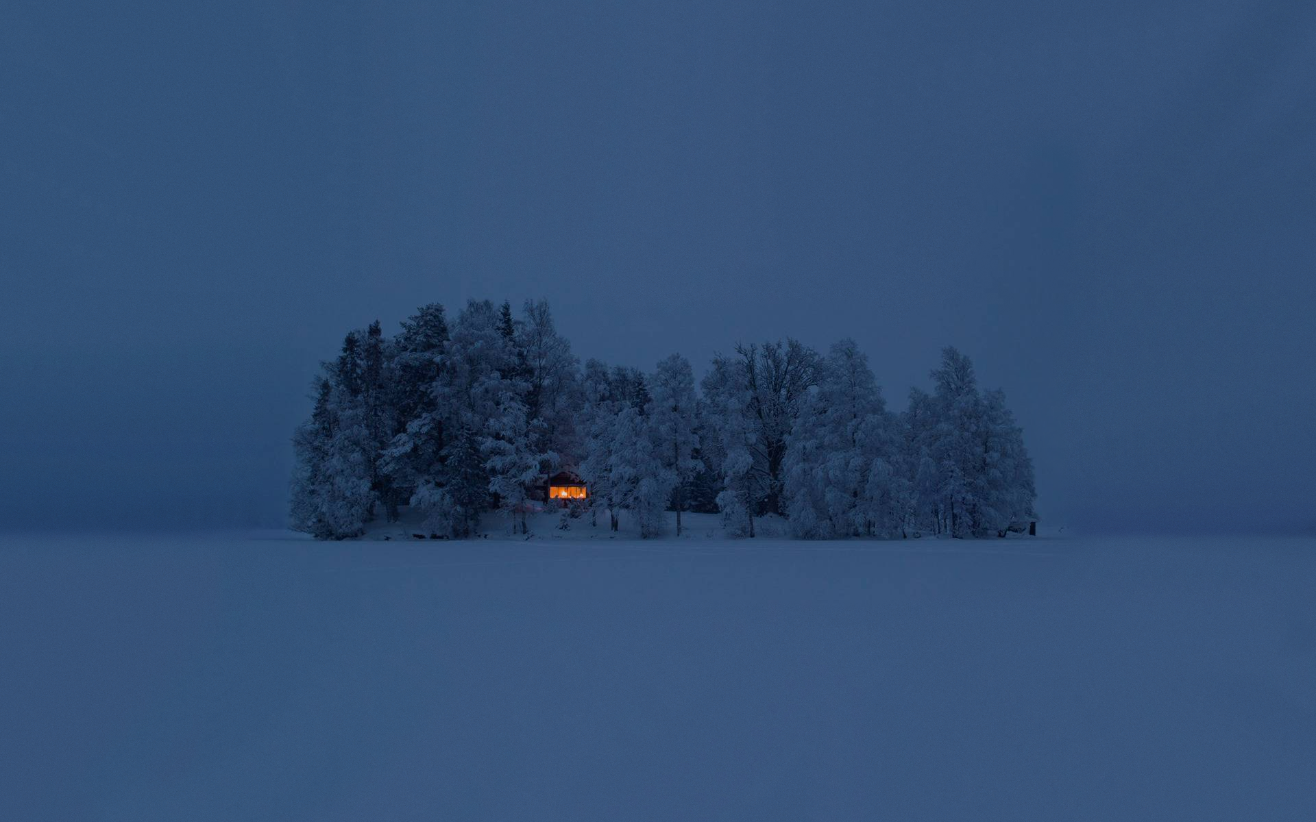 General 1920x1200 landscape snow house winter atmosphere blue island lake cold outdoors lights