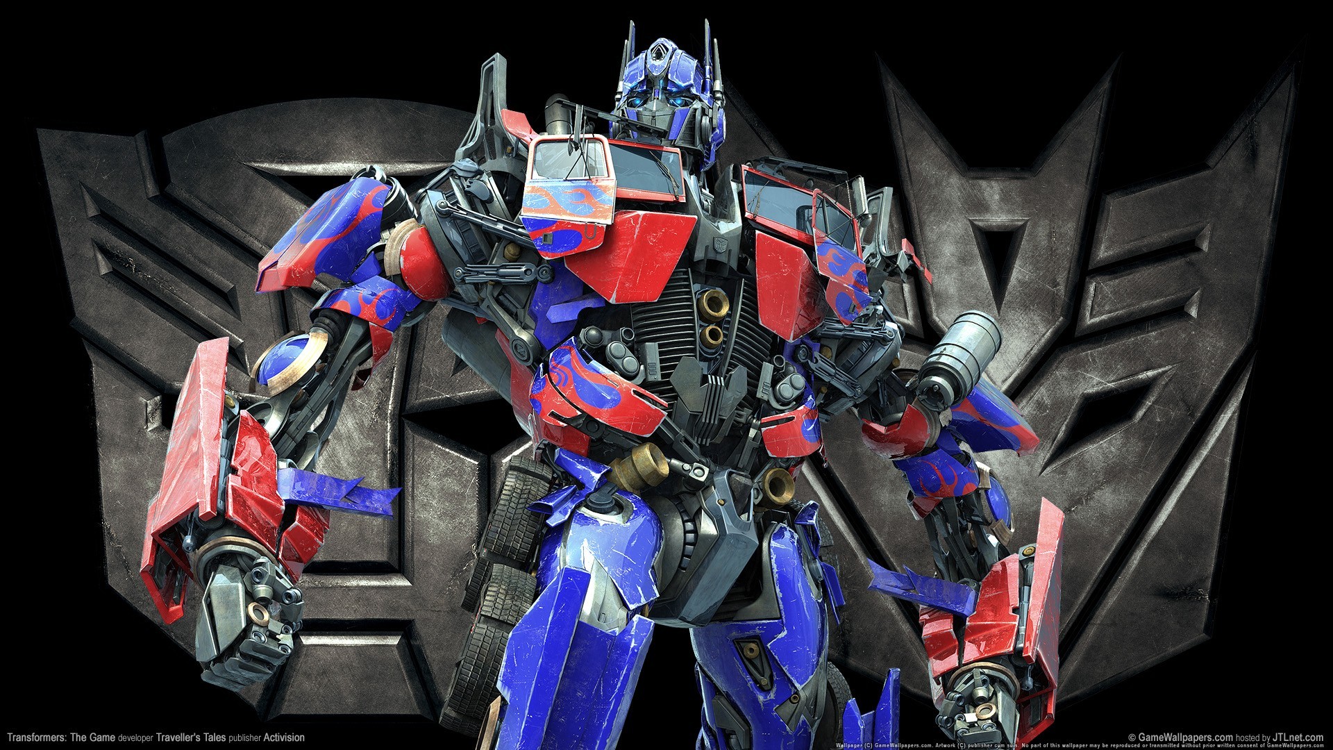 General 1920x1080 Transformers Optimus Prime Transformers: The Game video games robot Hasbro video game characters