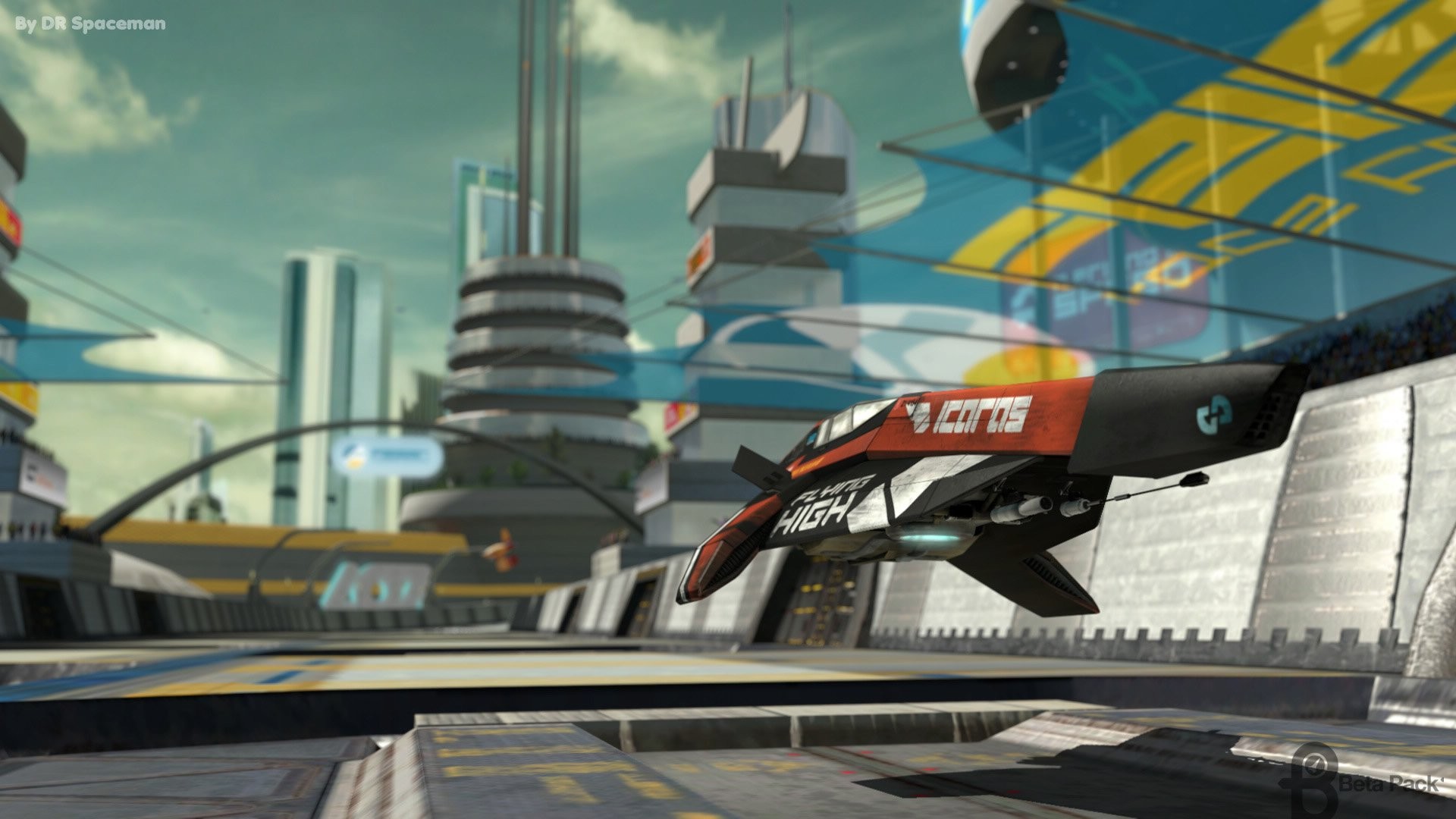 General 1920x1080 video games Wipeout Wipeout HD racing science fiction futuristic screen shot vehicle