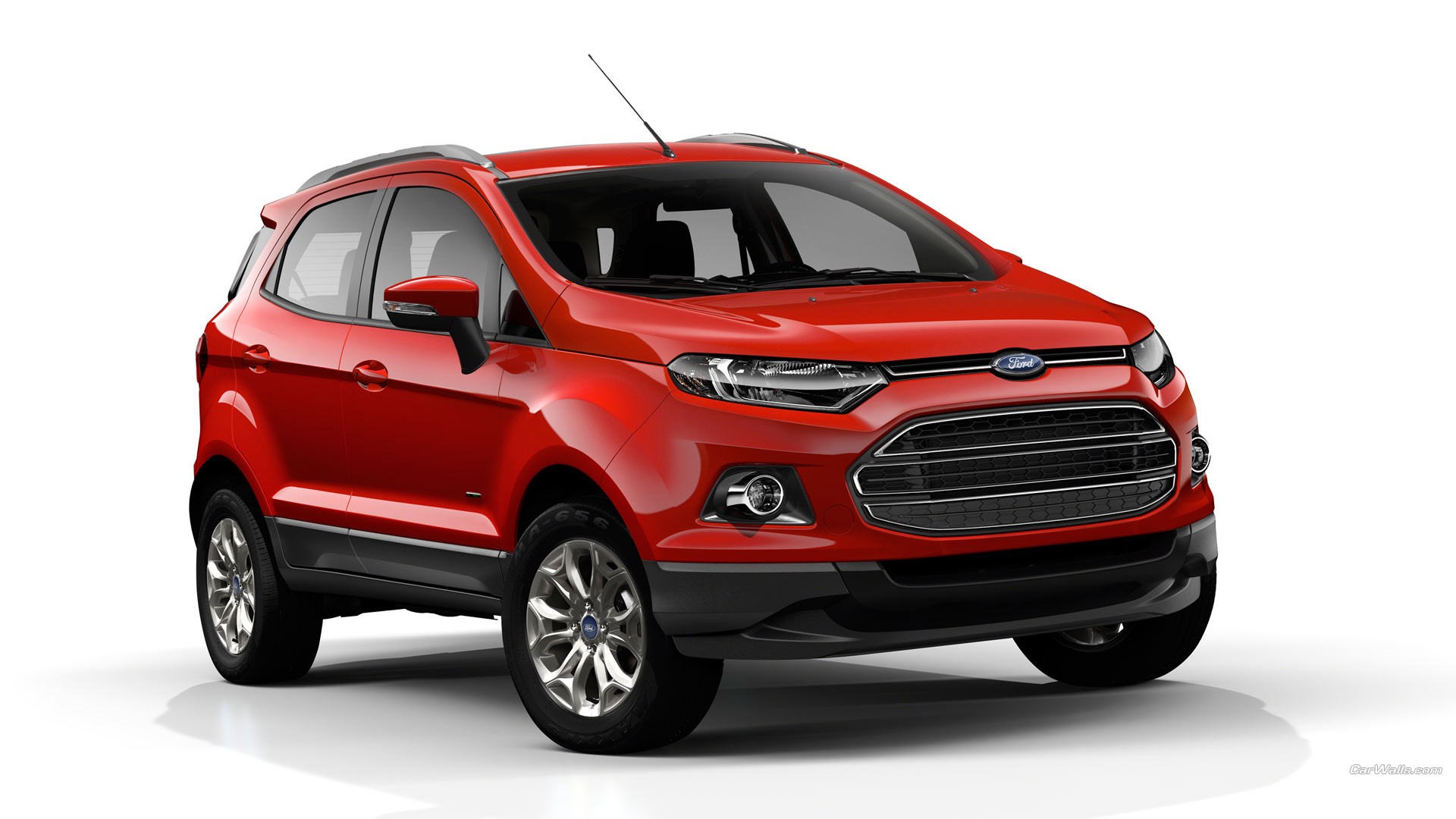 General 1920x1080 Ford EcoSport car Ford red cars vehicle SUV Brazilian cars