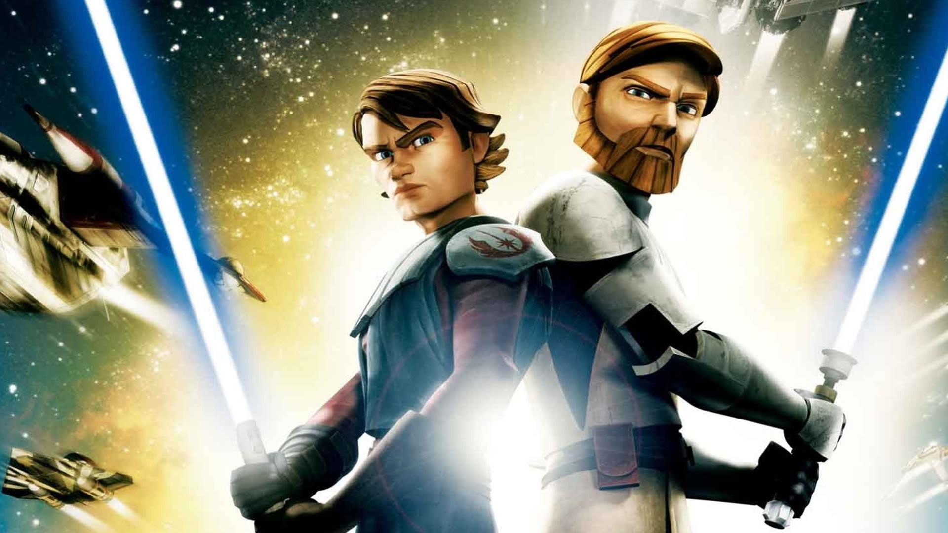 General 1920x1080 Star Wars Star Wars: The Clone Wars science fiction TV series Anakin Skywalker Jedi Obi-Wan Kenobi lightsaber