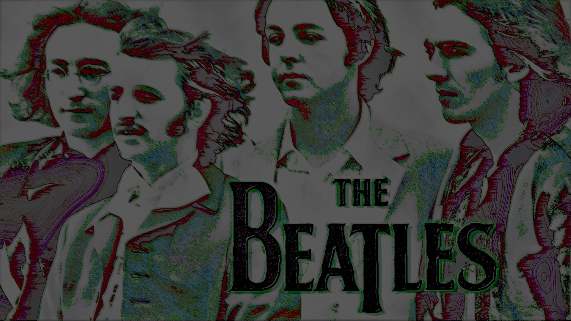 General 1920x1080 The Beatles music artwork band logo men band Ringo Starr Paul McCartney George Harrison John Lennon