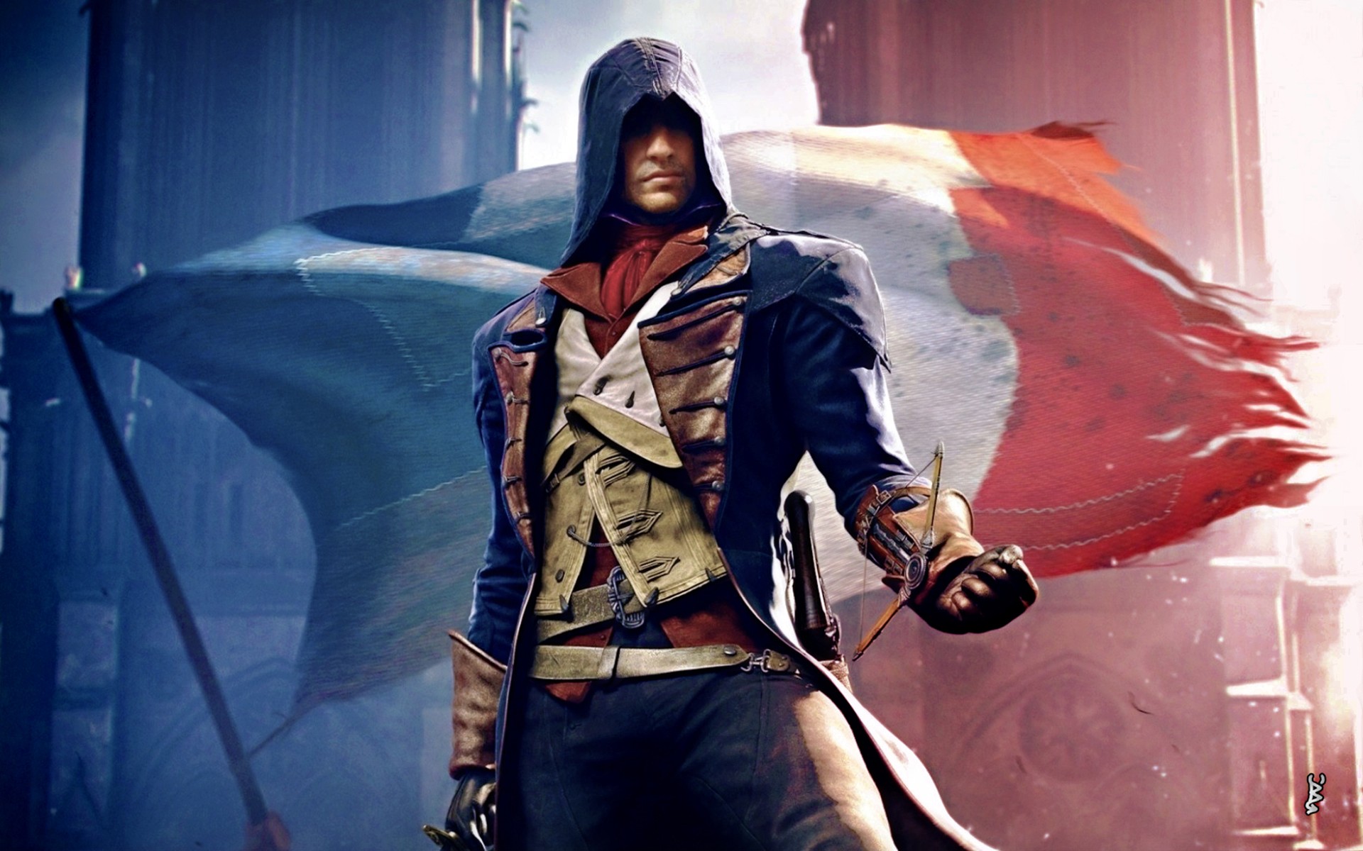 General 1920x1200 Assassin's Creed:  Unity Arno Dorian video games video game men video game art
