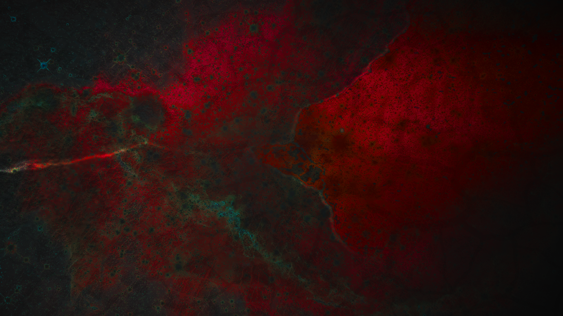 General 1920x1080 dark red distortion cracked digital art red background abstract texture