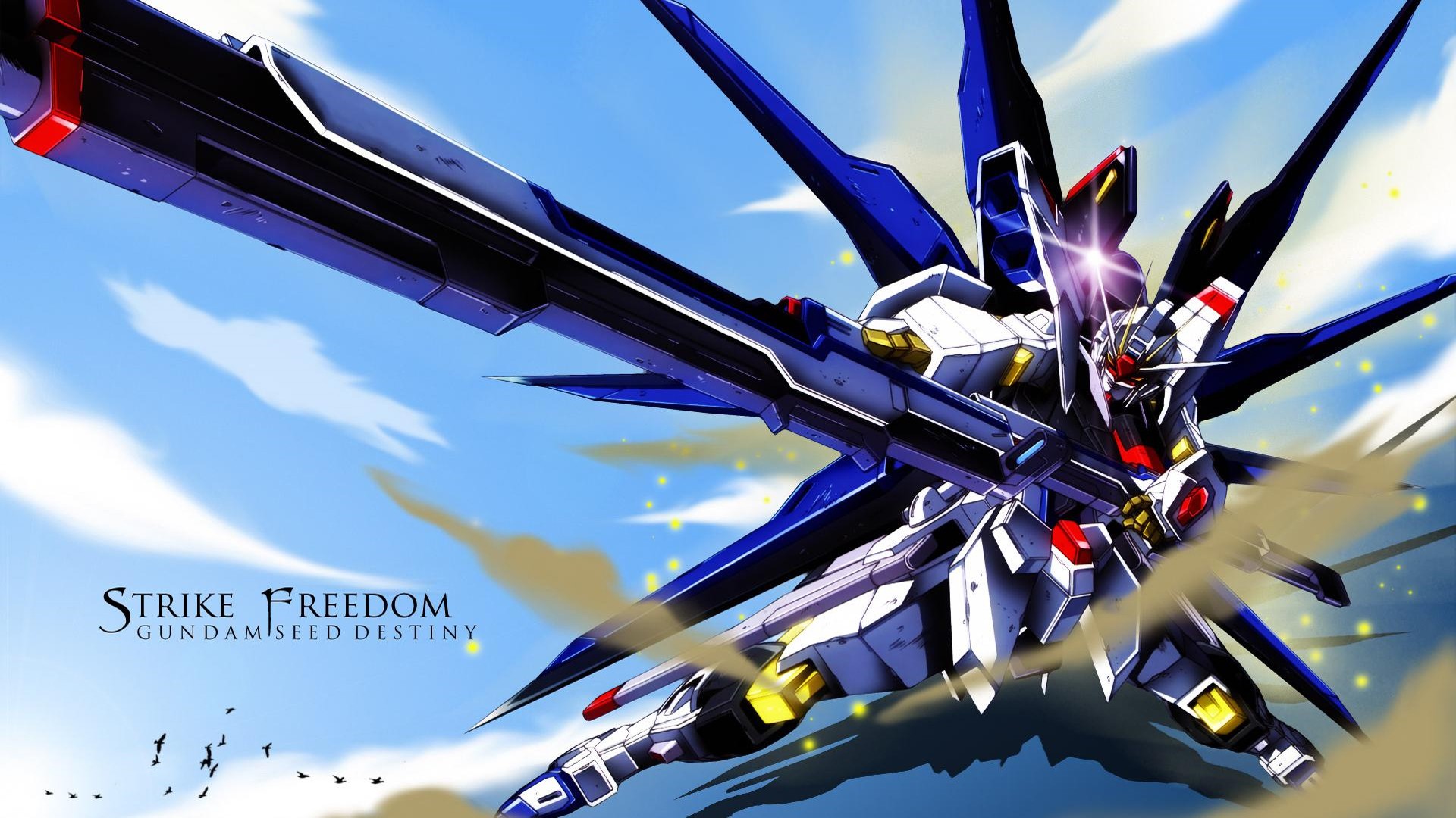 Anime 1920x1080 Gundam Mobile Suit Gundam SEED Mobile Suit Gundam SEED Destiny anime Strike Freedom Gundam Super Robot Taisen