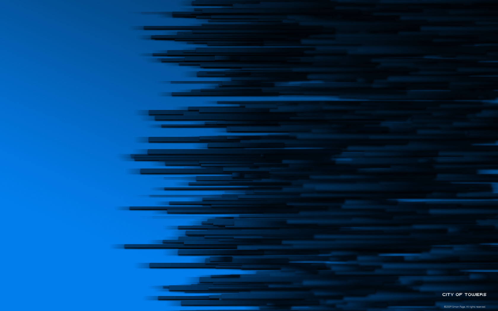 General 1680x1050 blue digital art CGI blue background abstract