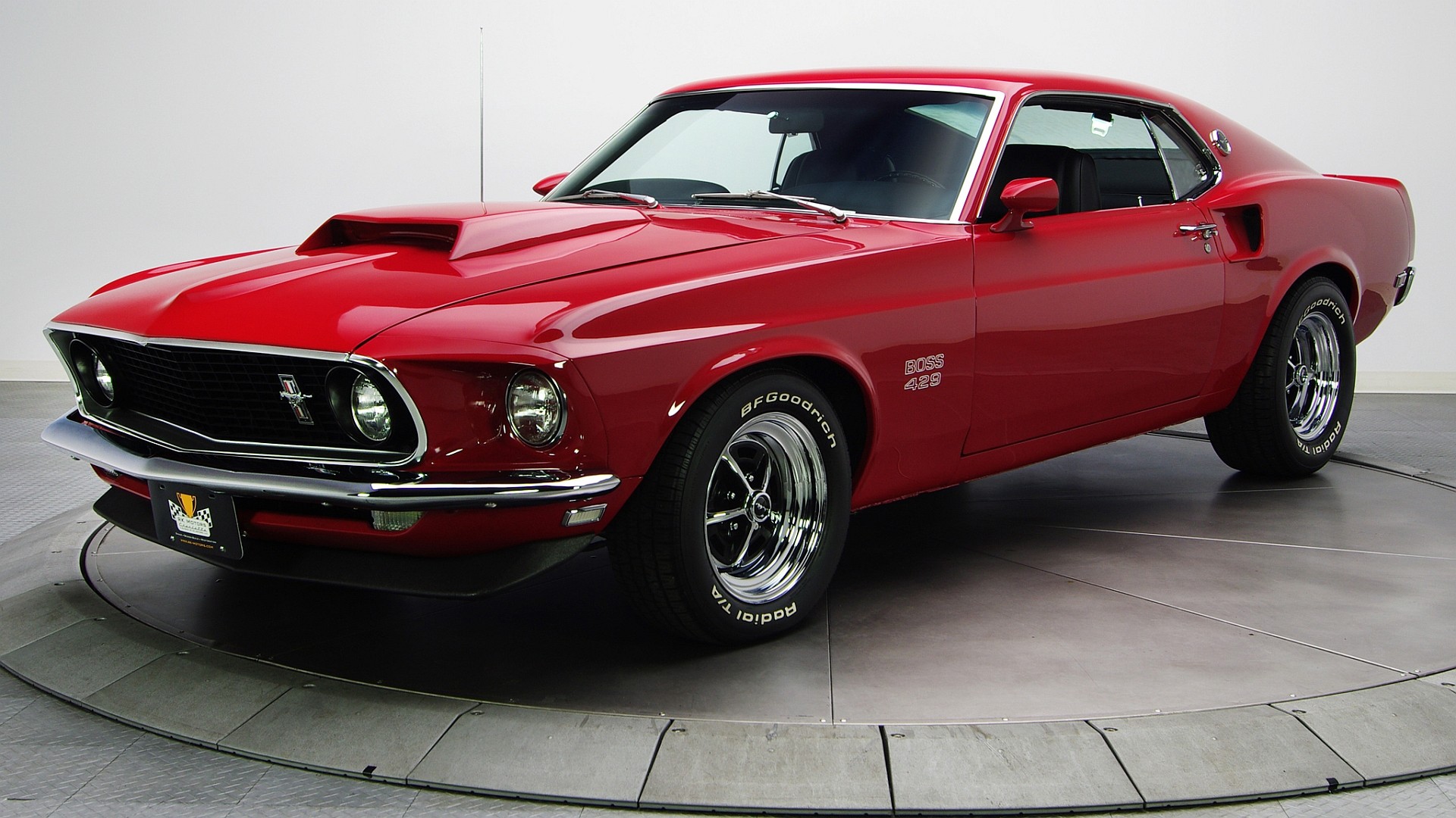 General 1920x1080 car Ford Mustang vehicle red cars Ford muscle cars American cars