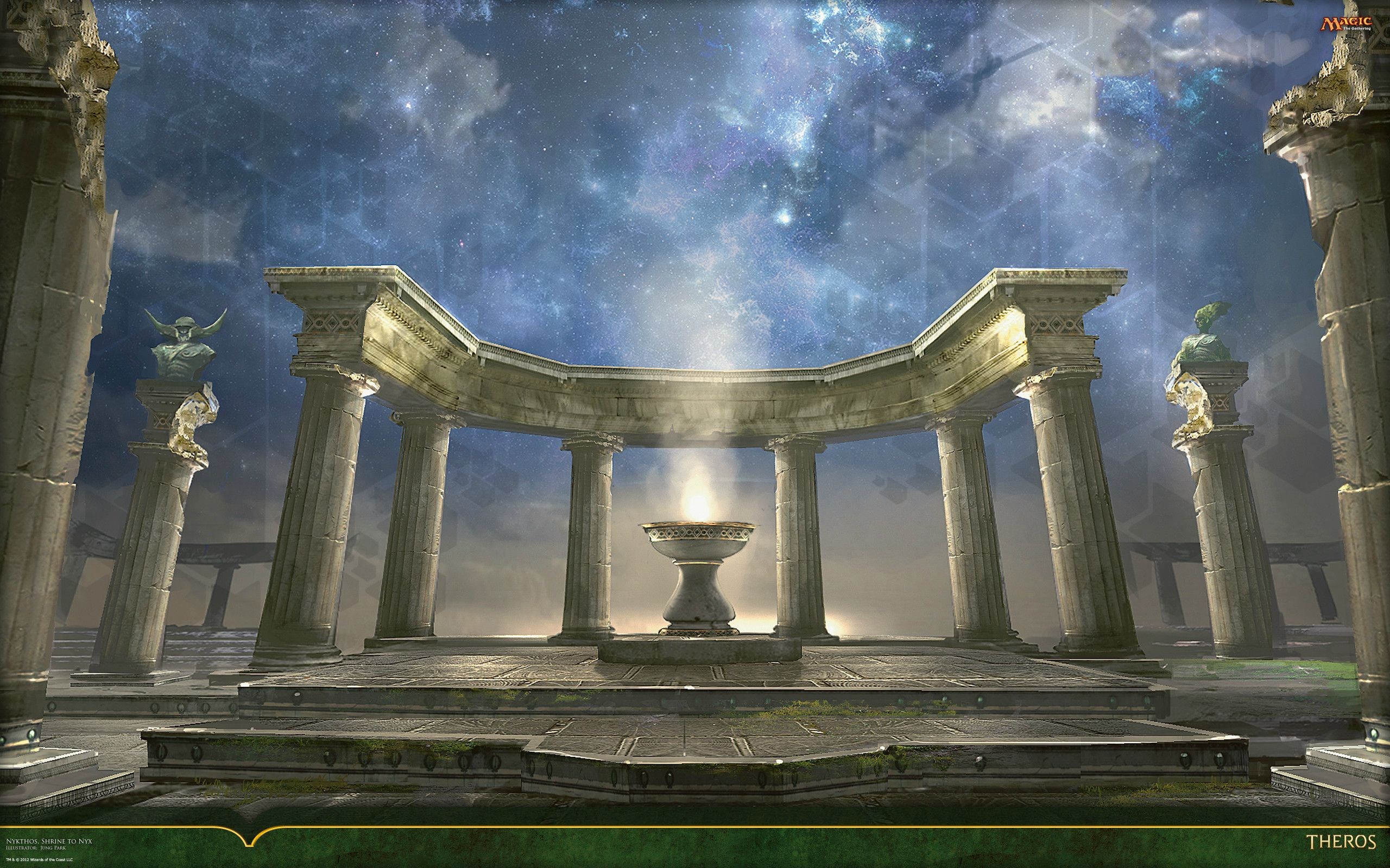 General 2560x1600 Magic: The Gathering sky temple 2012 (Year) digital art