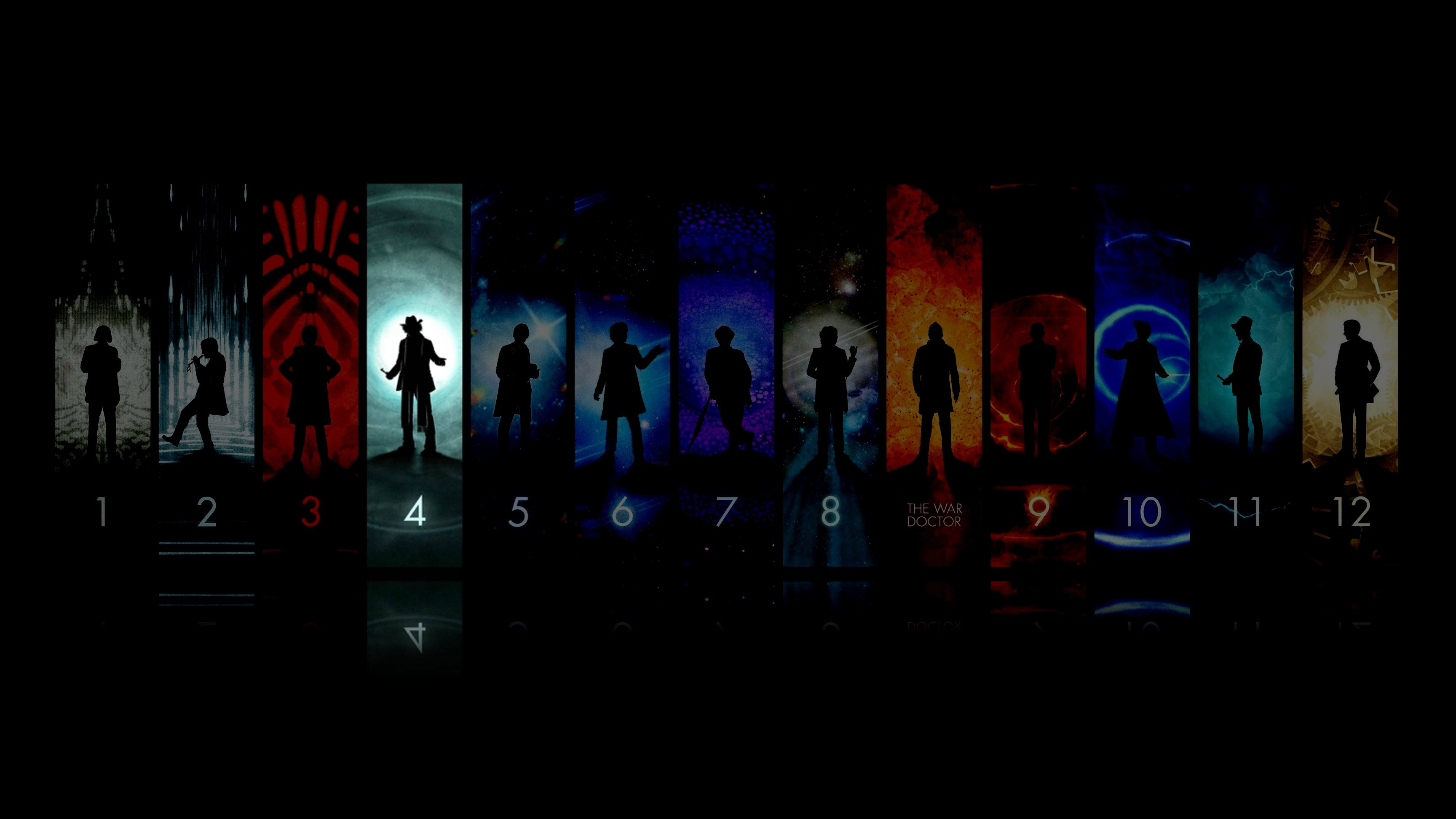 General 3456x1944 Doctor Who numbers TV series science fiction