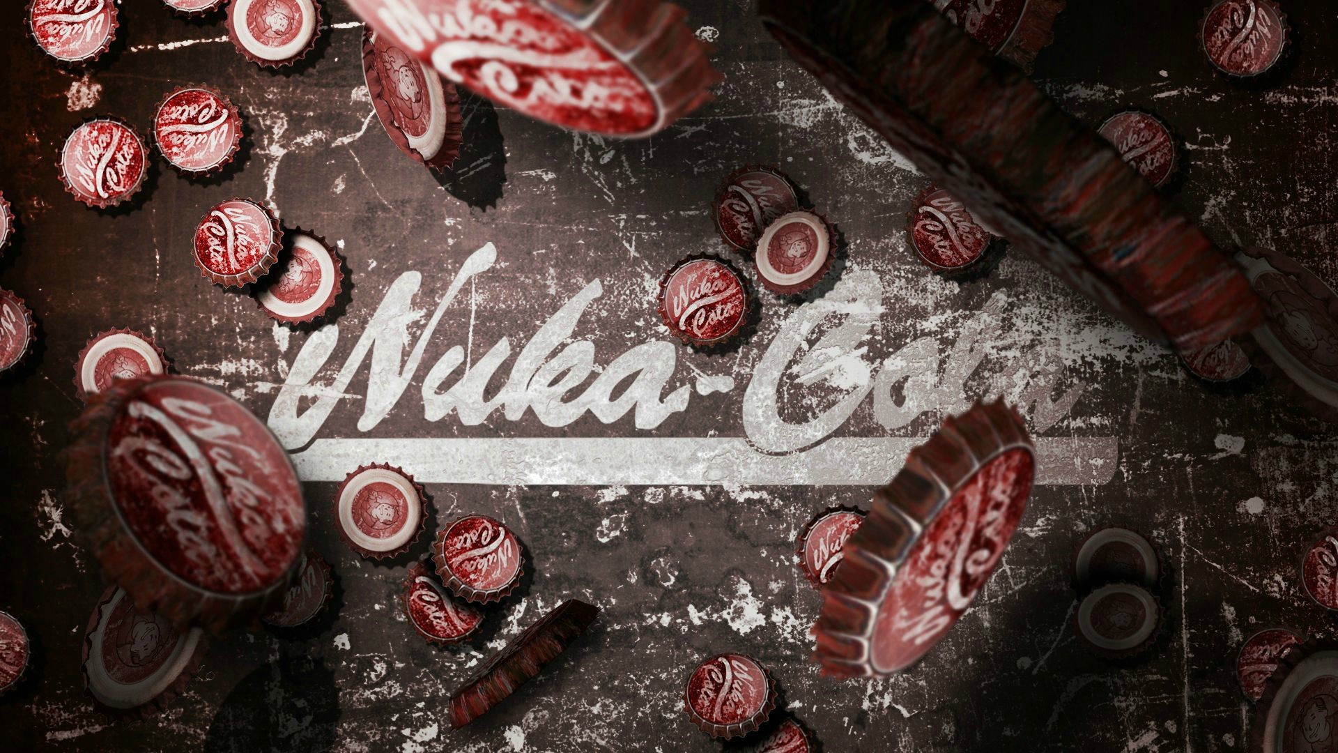 General 1920x1080 Fallout Fallout: New Vegas Nuka Cola video games PC gaming video game art Bottle Tops