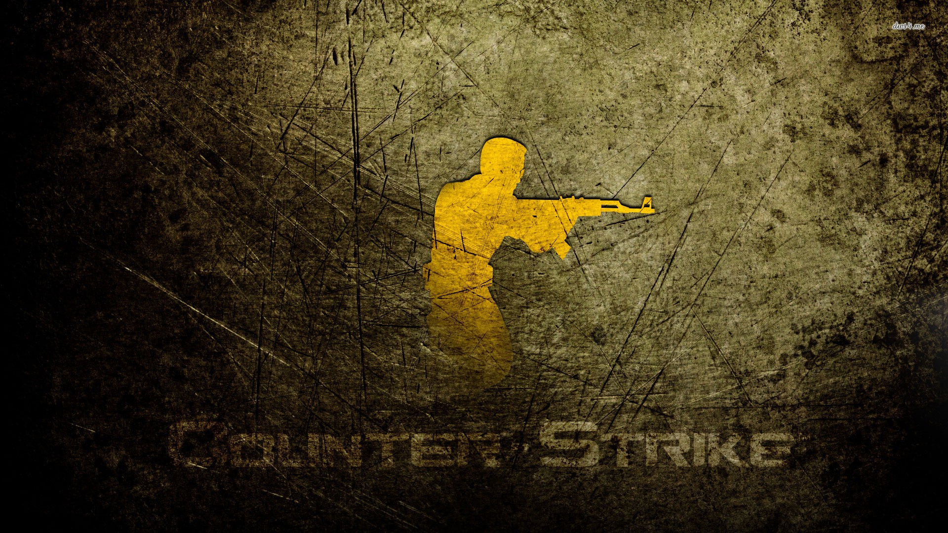 General 1920x1080 Counter-Strike: Global Offensive Counter-Strike video games grunge yellow PC gaming