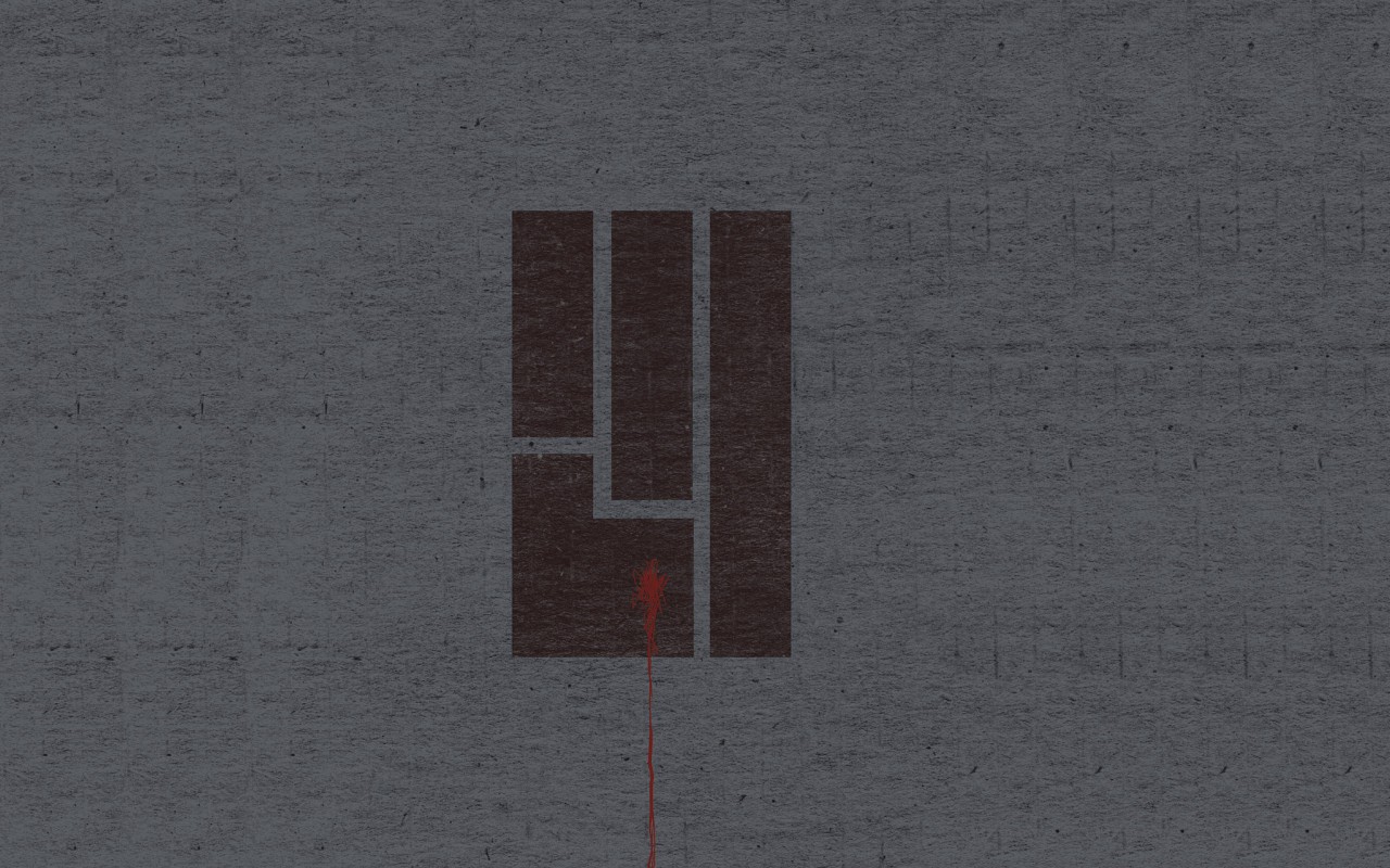 General 1280x800 blood Nine Inch Nails minimalism music band