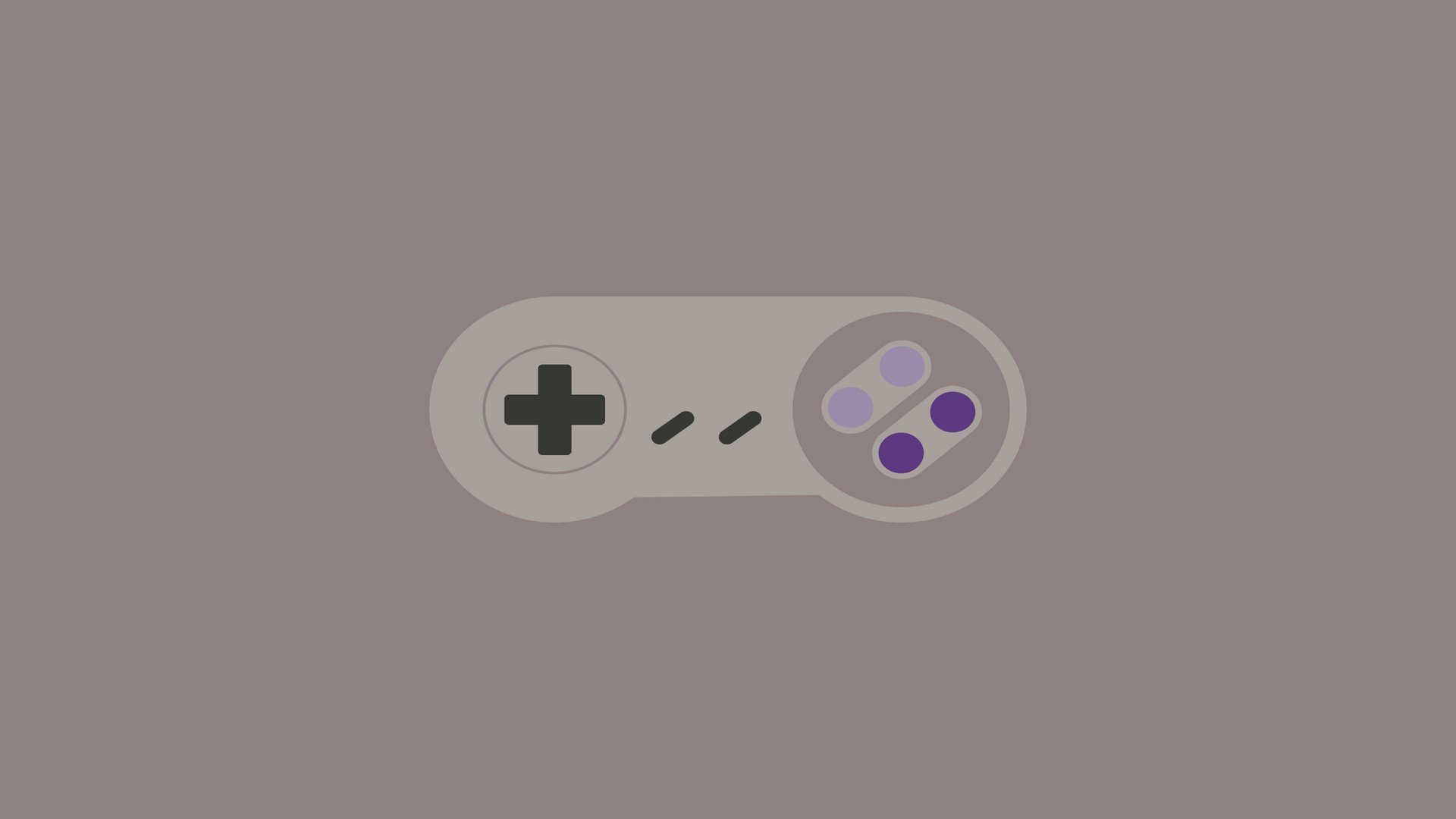 General 1920x1080 controllers minimalism video game art video games Super Famicom simple background gray gray background SNES