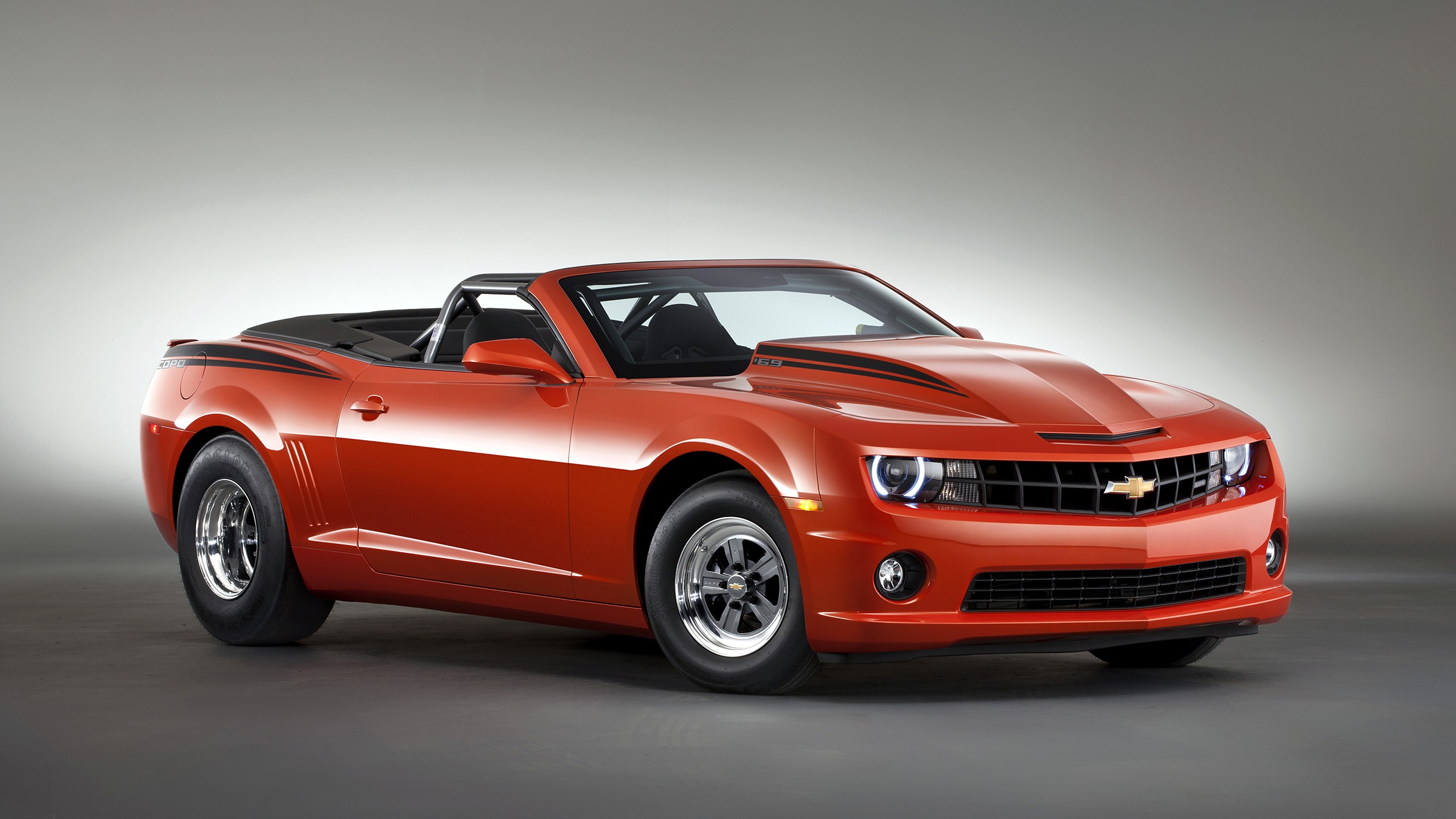 General 2560x1440 car red cars Chevrolet Camaro vehicle Chevrolet muscle cars American cars convertible