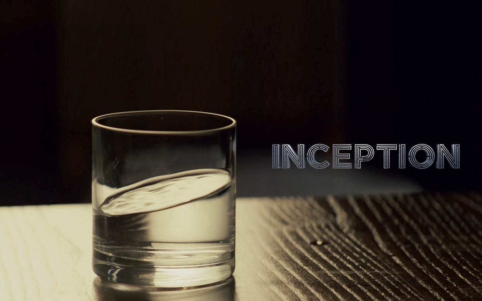 General 1680x1050 movies drinking glass Inception Christopher Nolan