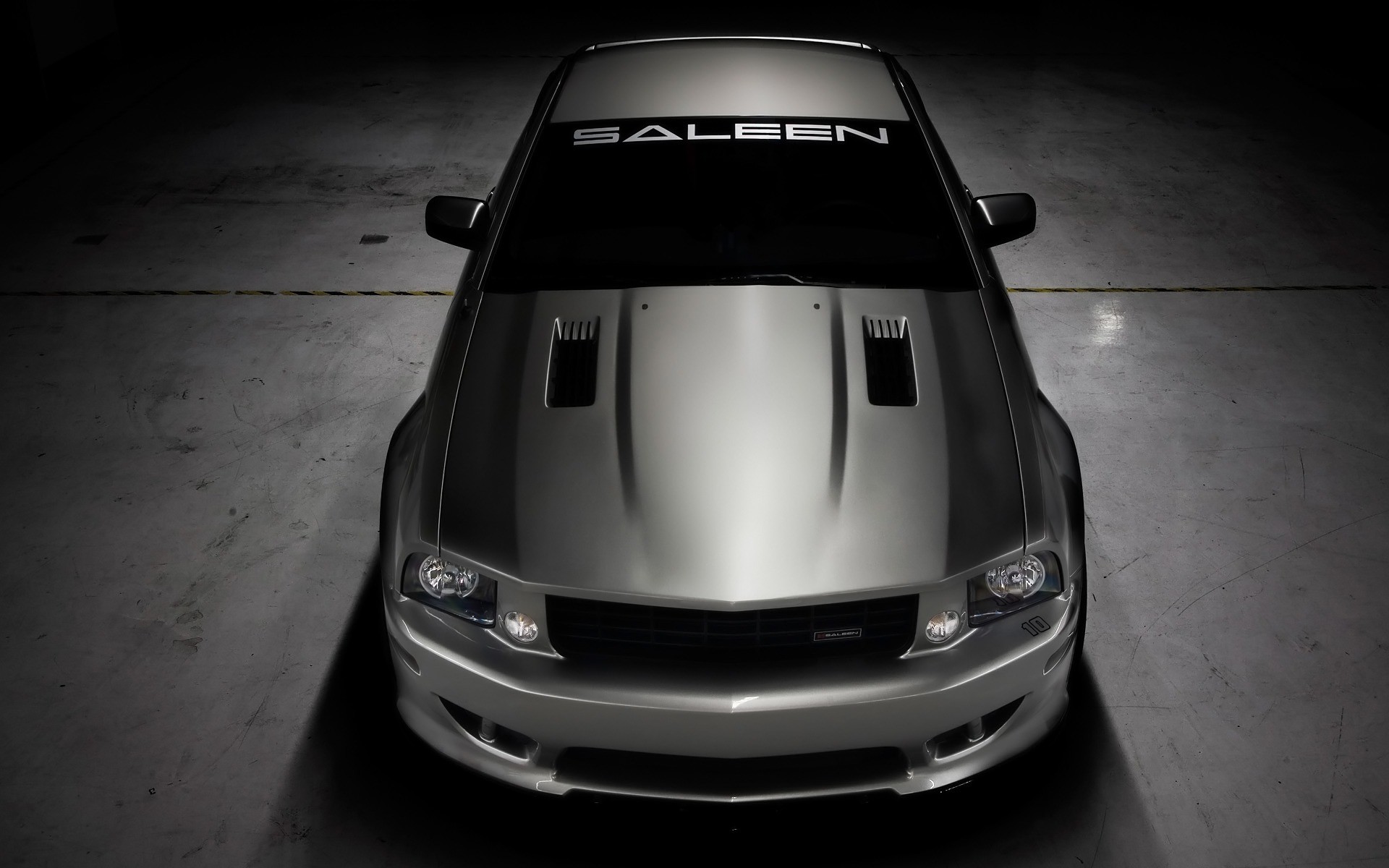 General 1920x1200 car vehicle silver cars Ford Ford Mustang monochrome Saleen Ford Mustang S-197 muscle cars American cars