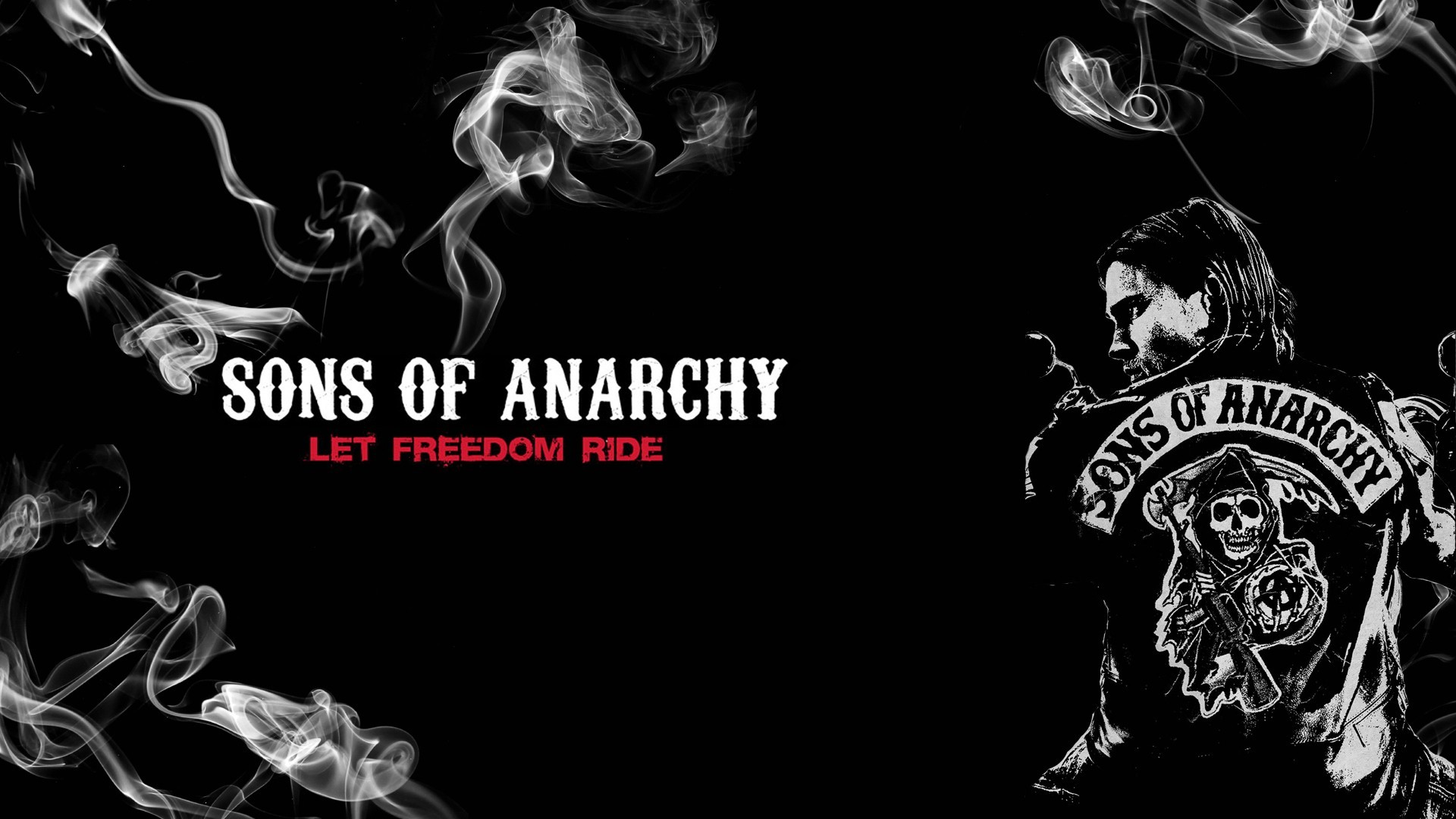 General 1920x1080 Sons of Anarchy smoke TV series