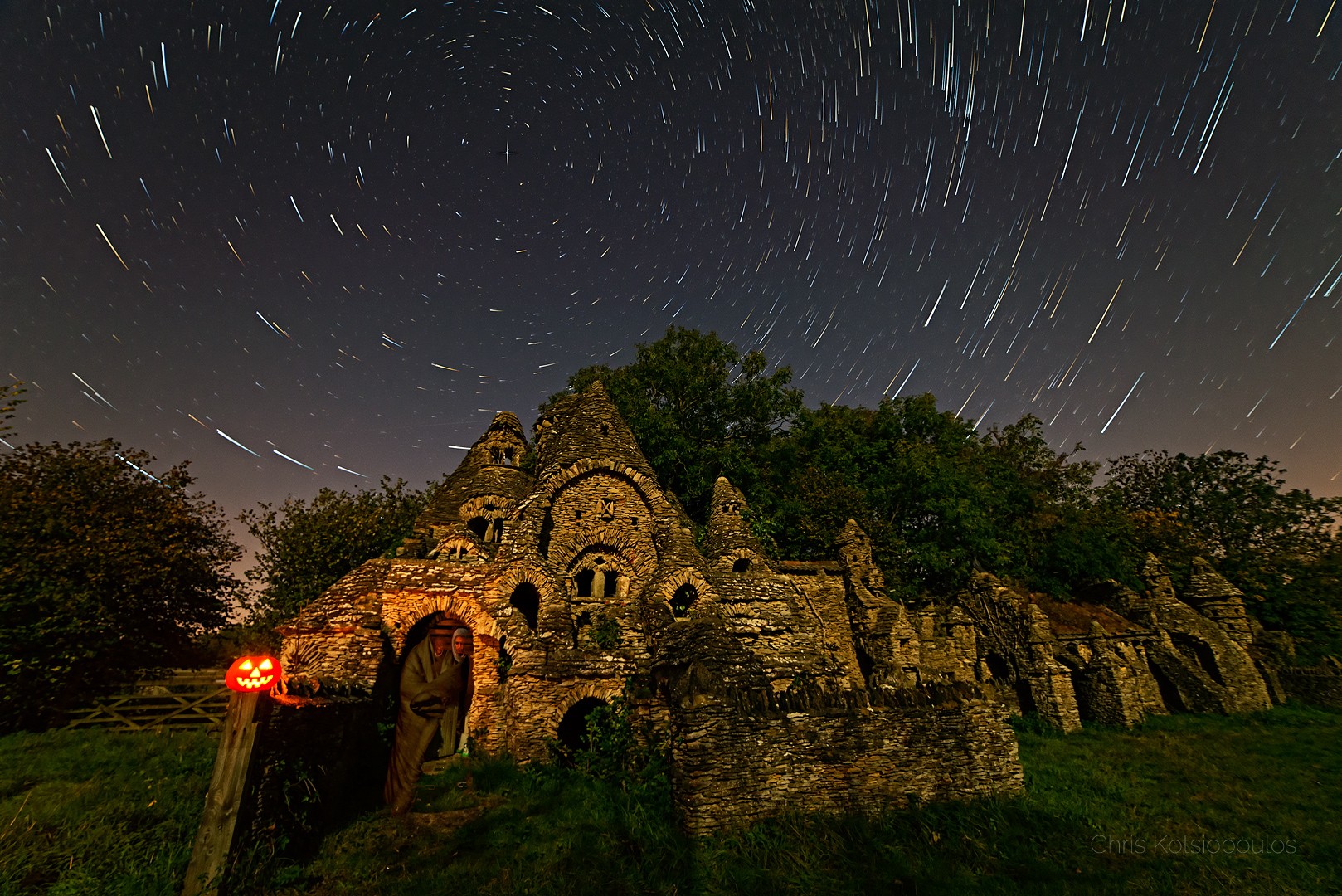 General 1618x1080 space universe stars blurred ruins long exposure star trails outdoors