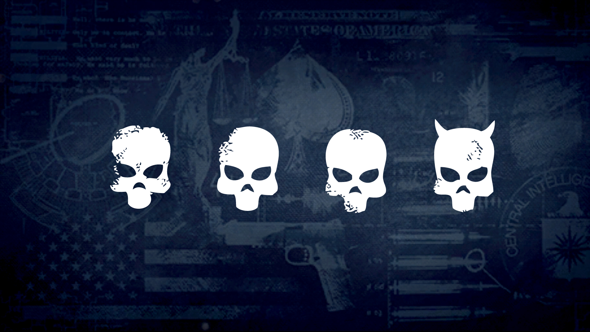 General 1920x1080 Payday 2 deathwish skull video game art video games