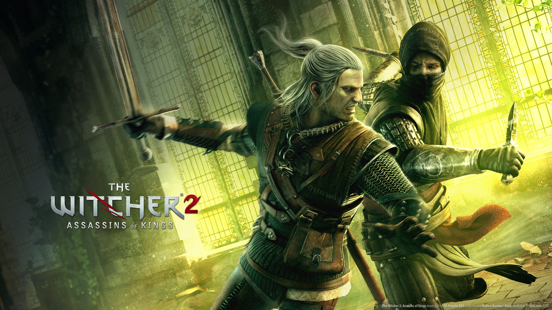 General 1920x1080 The Witcher 2: Assassins of Kings Geralt of Rivia video games video game art PC gaming CD Projekt RED