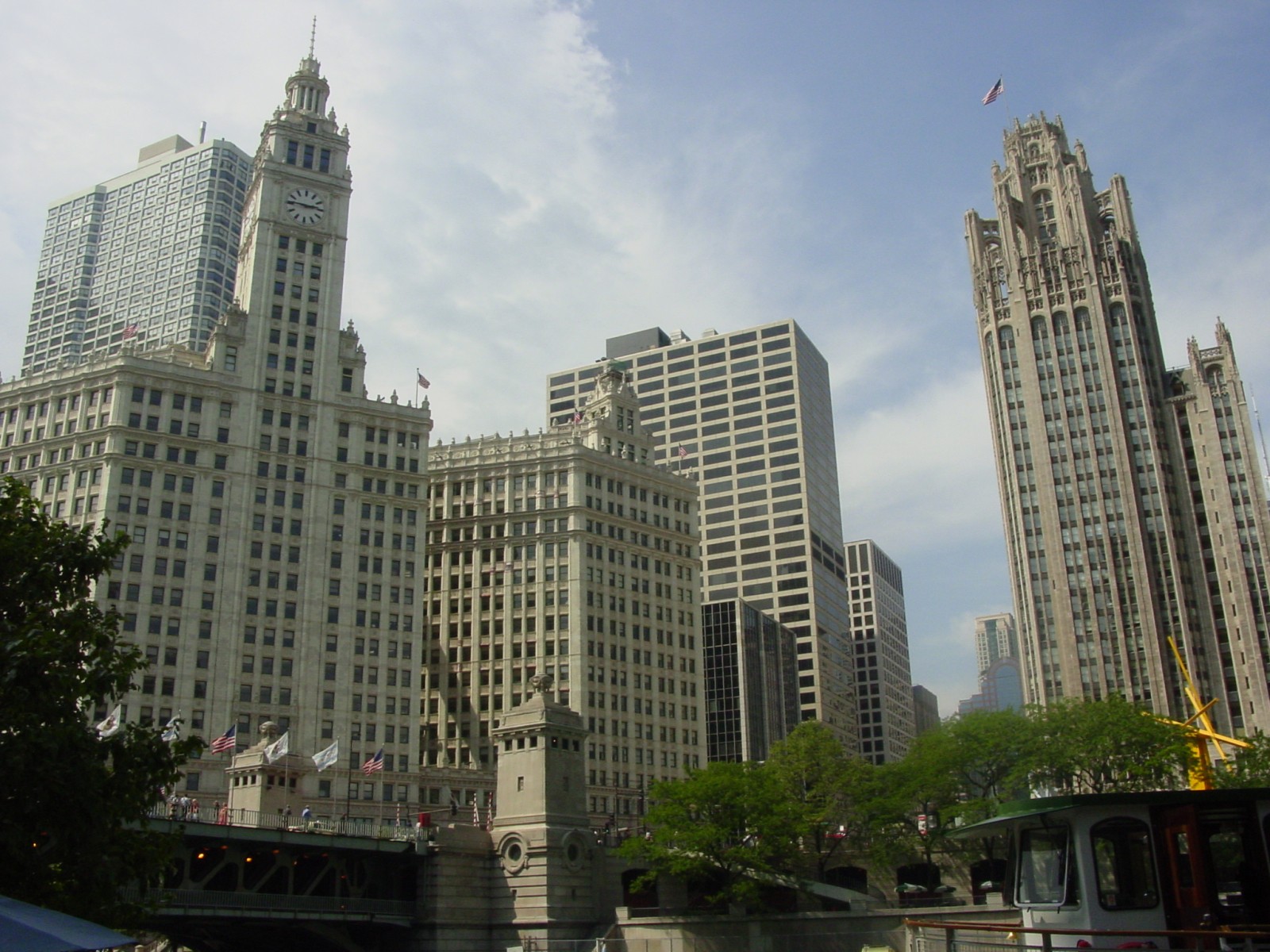 General 1600x1200 city Chicago clock tower cityscape architecture USA