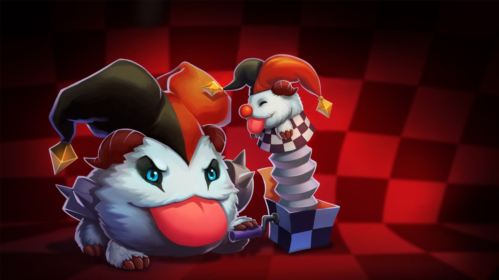 General 1920x1080 League of Legends Shaco (League of Legends) video game art Poro (League of Legends) PC gaming video game characters digital art