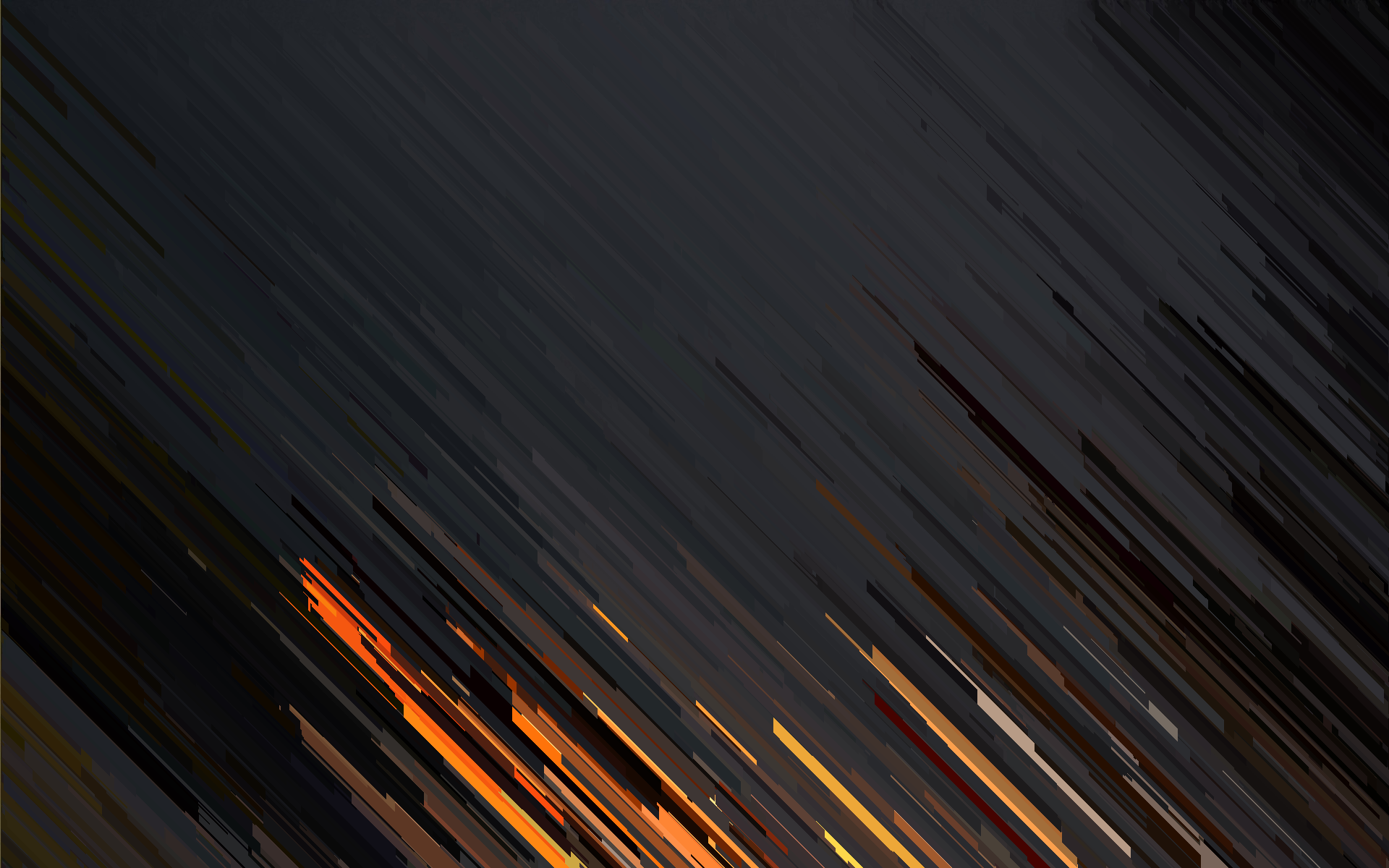 General 1920x1200 vector orange abstract lines texture black