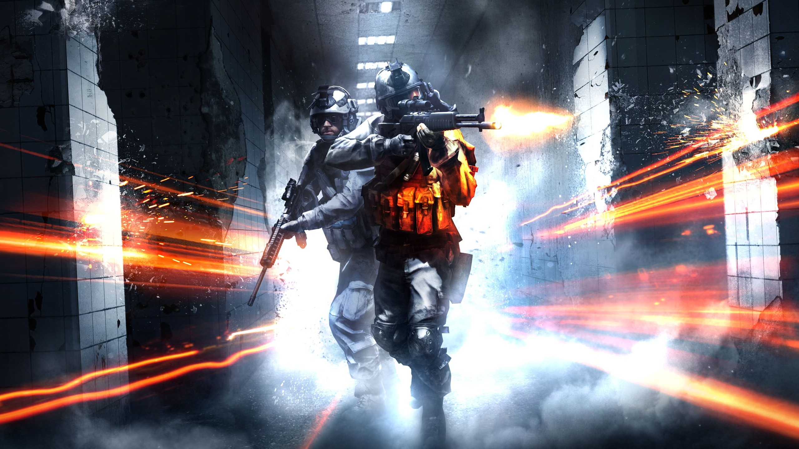 General 2560x1440 Battlefield 3 video games video game art PC gaming soldier video game men weapon