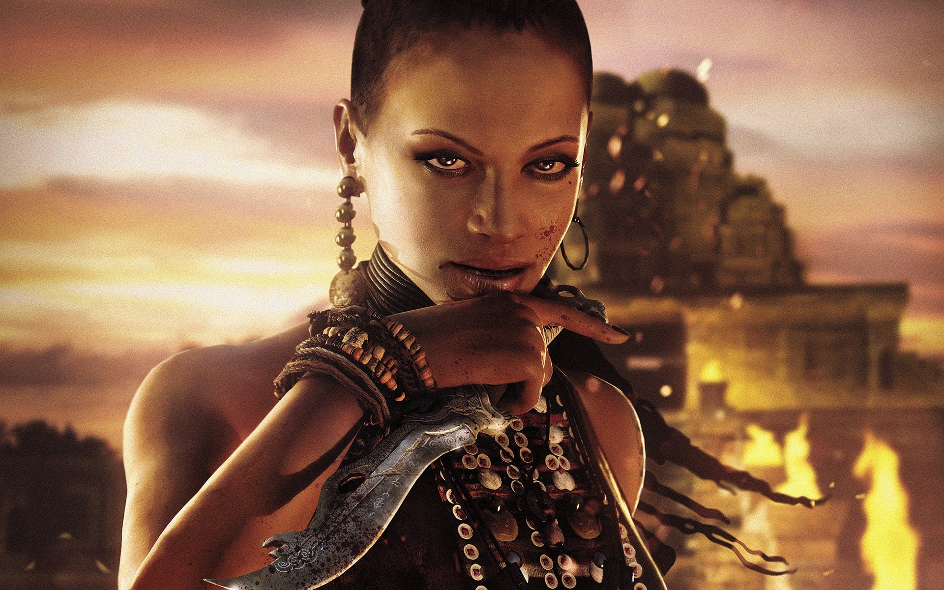 General 1920x1200 Far Cry 3 video games video game girls knife weapon 2012 (Year) Ubisoft video game characters