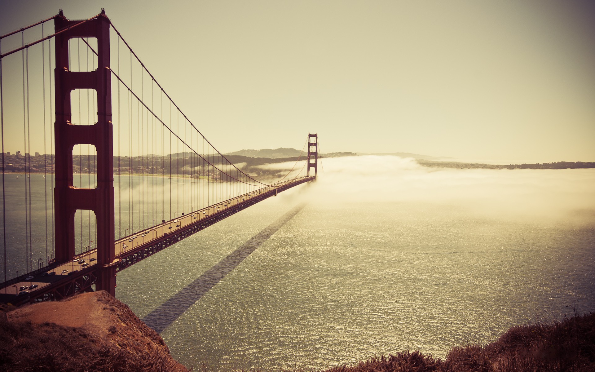 General 1920x1200 city sea USA Golden Gate Bridge San Francisco suspension bridge