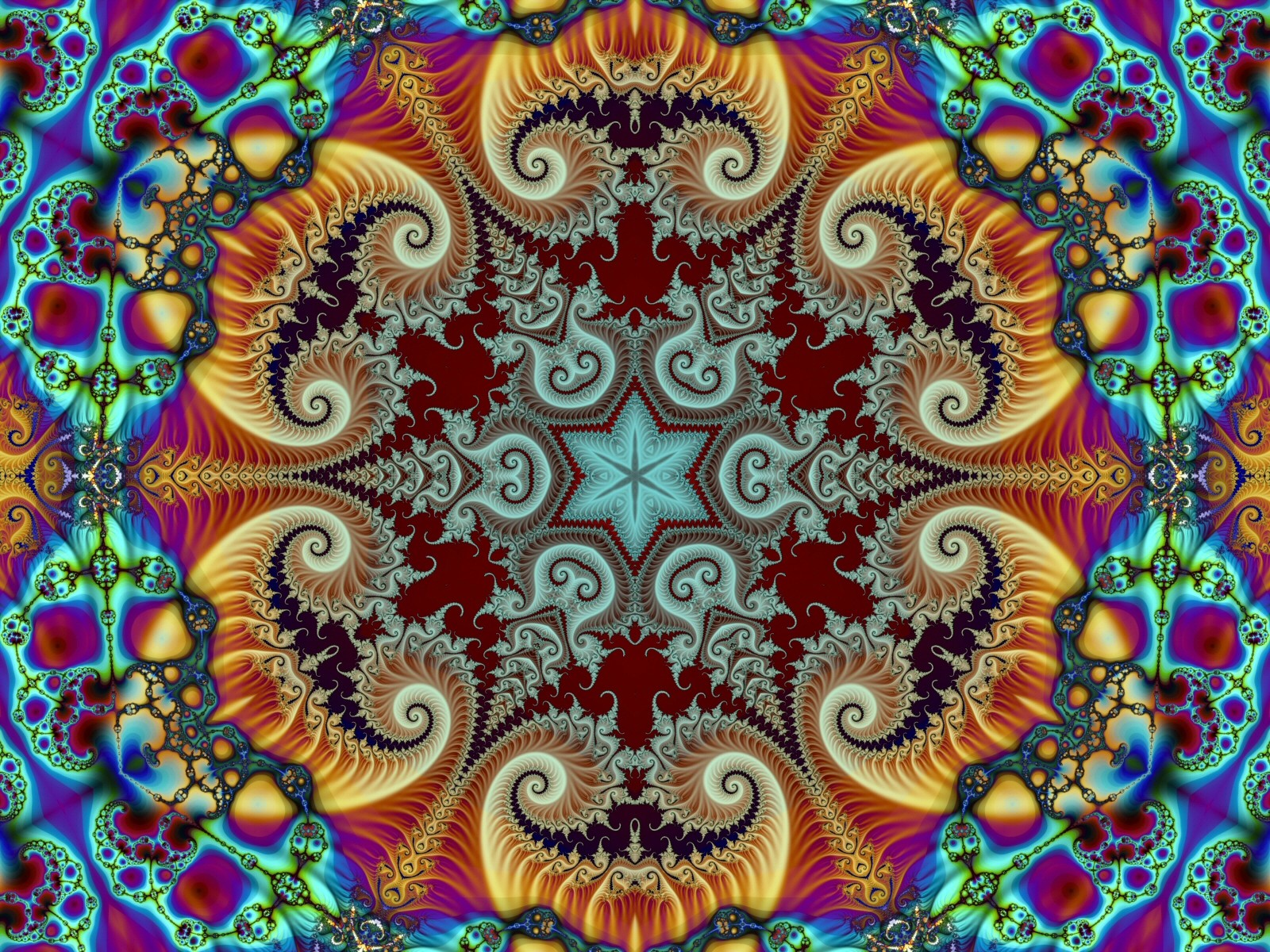 General 1600x1200 fractal abstract psychedelic