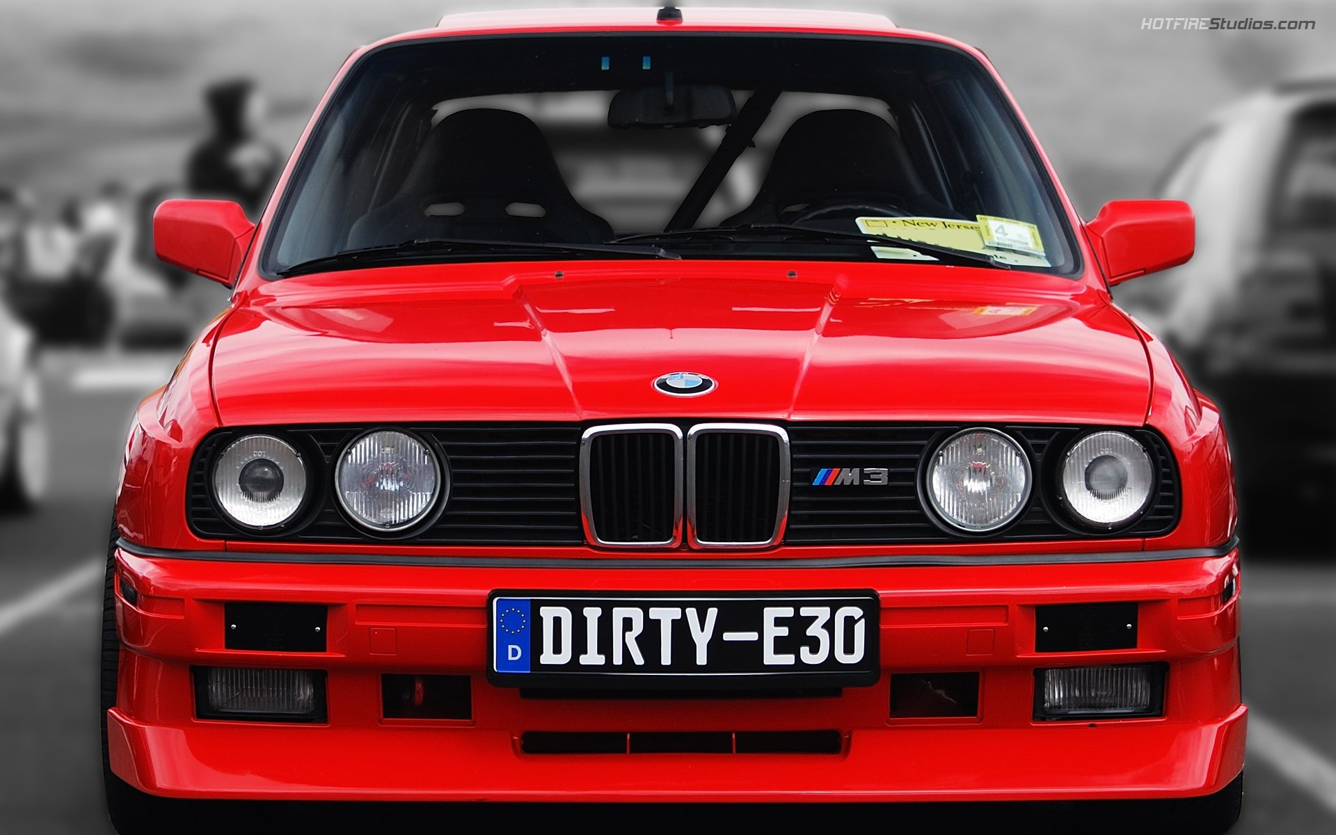 General 1920x1200 BMW BMW E30 red car BMW M3  BMW 3 Series frontal view red cars vehicle