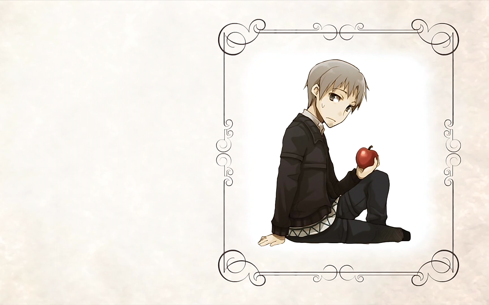 Anime 1680x1050 Spice and Wolf Lawrence Kraft apples